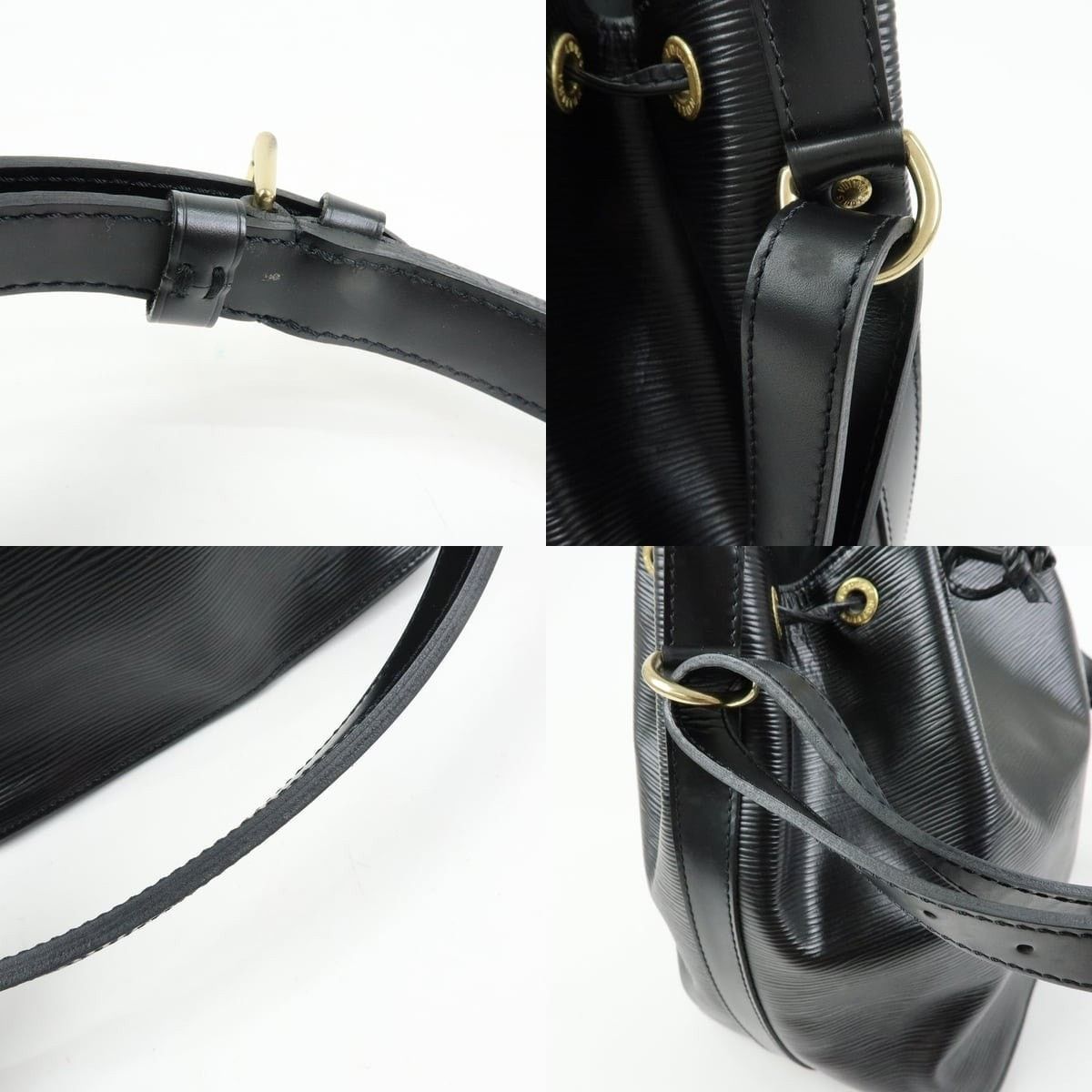 Louis Vuitton Louis Vuitton Epi Noe Shoulder Bag Leather Black Size ONE SIZE - 4 Thumbnail
