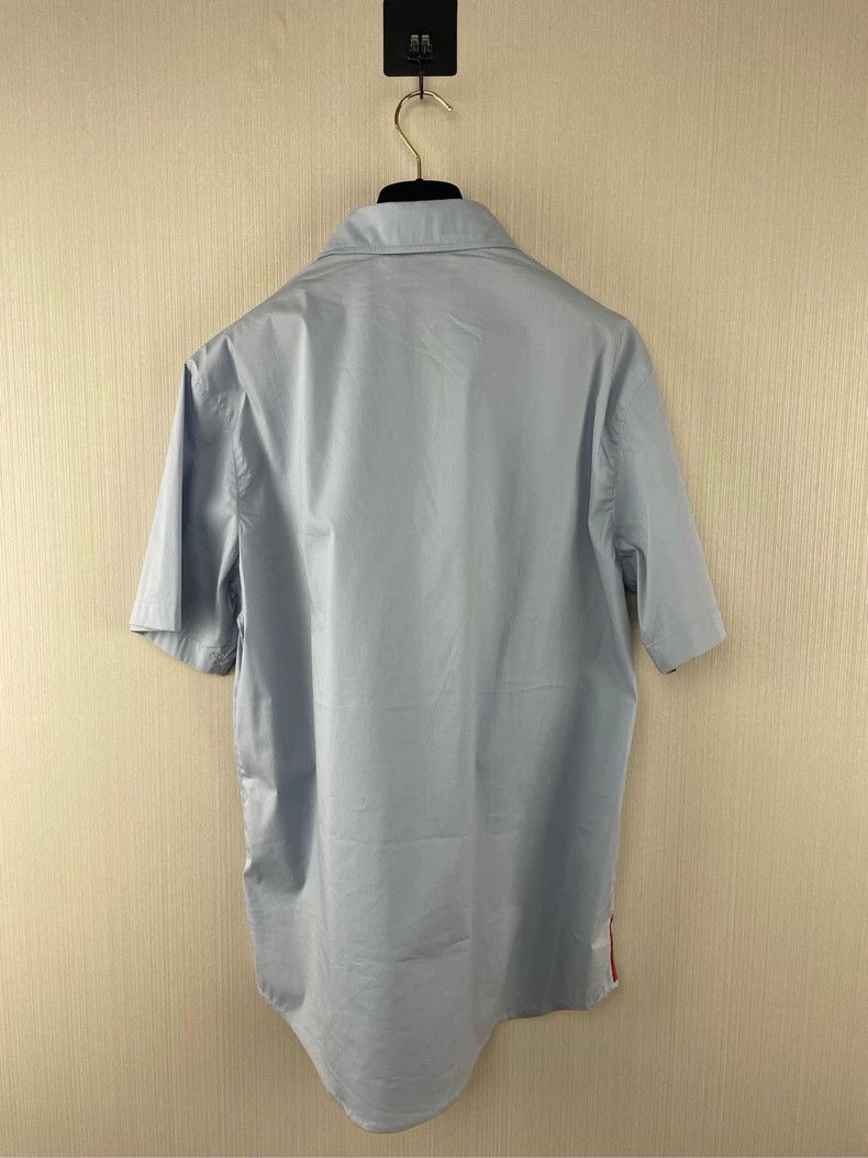 Prada PradaRubber brand logo polo shirt 2503-Nextarrow Size US M / EU 48-50 / 2 - 2 Thumbnail