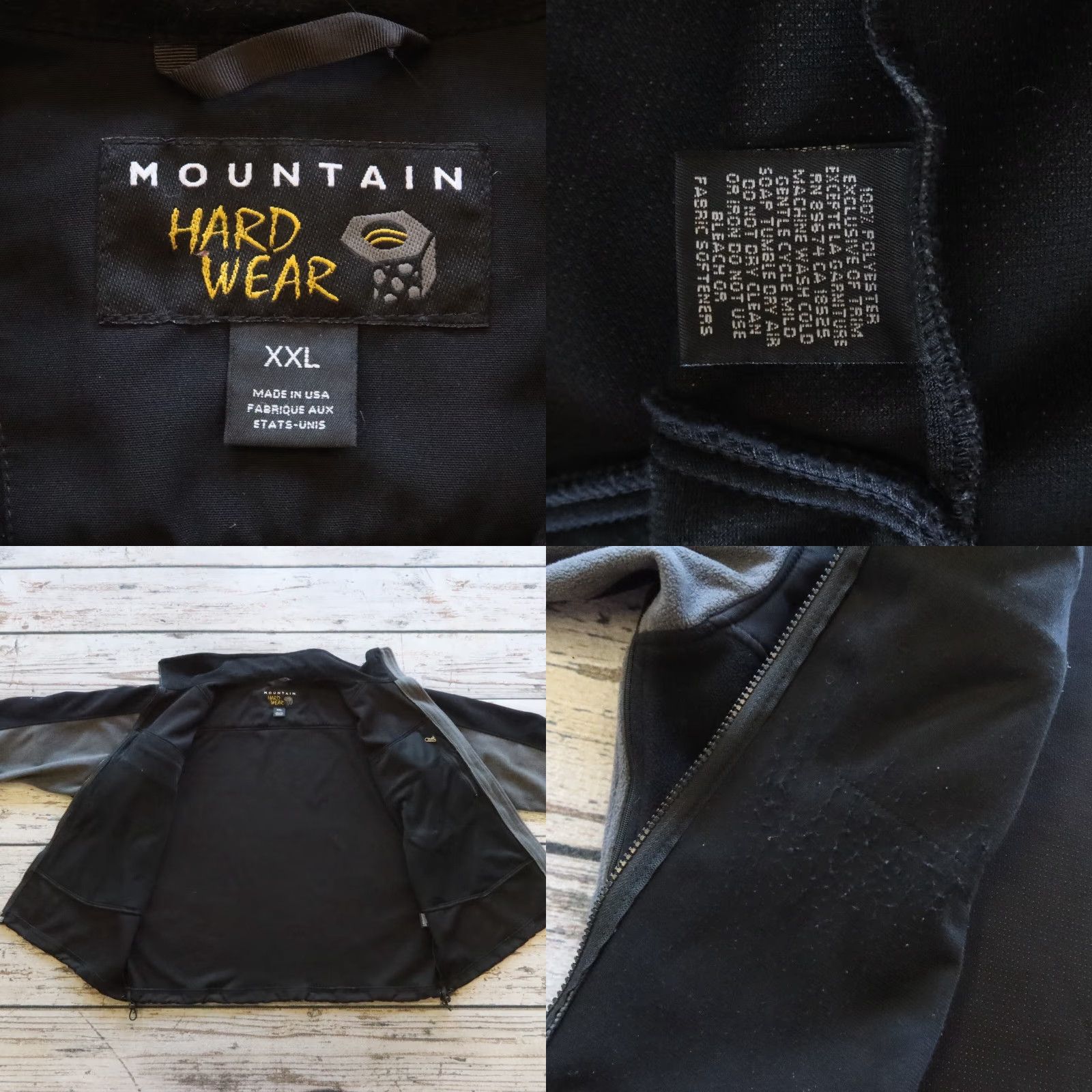 Mountain Hardwear VINTAGE Mountain Hardwear Fleece Jacket Mens XXL Gray Parka Size US XXL / EU 58 / 5 - 9 Thumbnail
