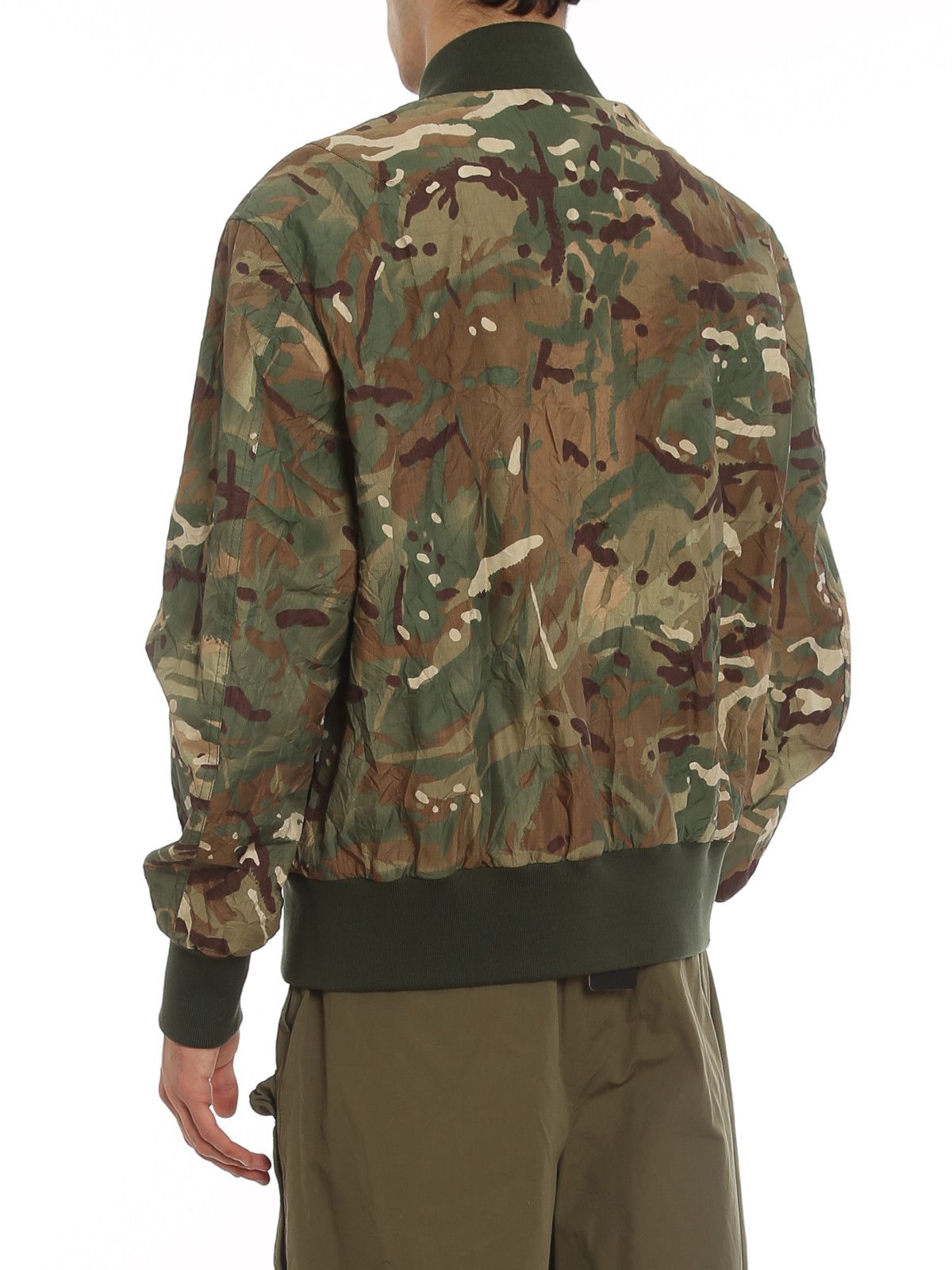 Dolce & Gabbana o1y0125 Logo Bomber Jacket in Multicolor Size US L / EU 52-54 / 3 - 4 Thumbnail