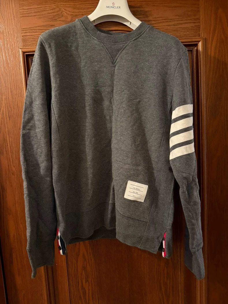 Thom Browne Thom Browne Gray turtleneck sweater Size US M / EU 48-50 / 2 - 1 Thumbnail
