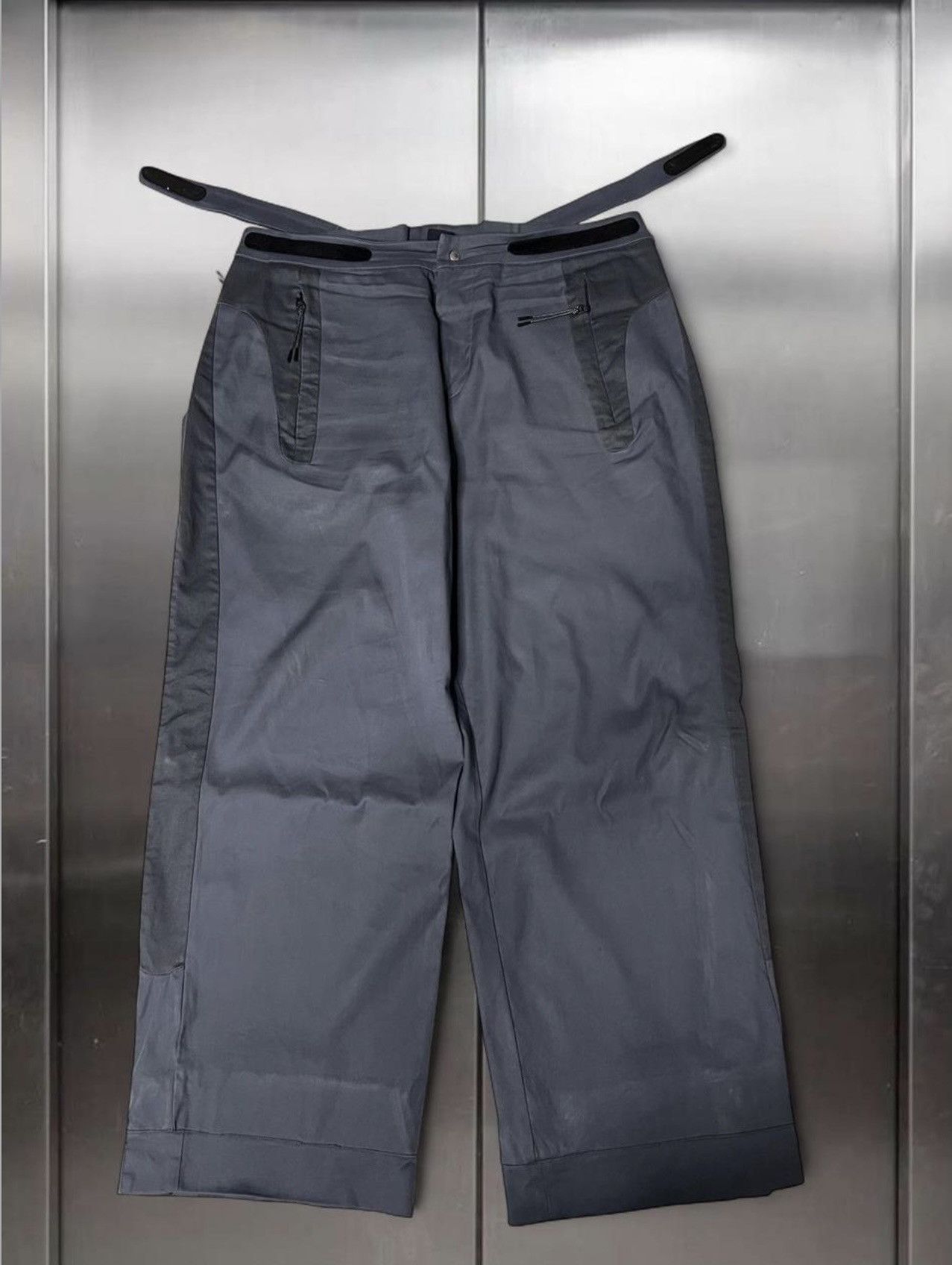 _J.L-A.L_ JLAL Blue Delwa Pants Size US 34 / EU 50 - 1 Thumbnail