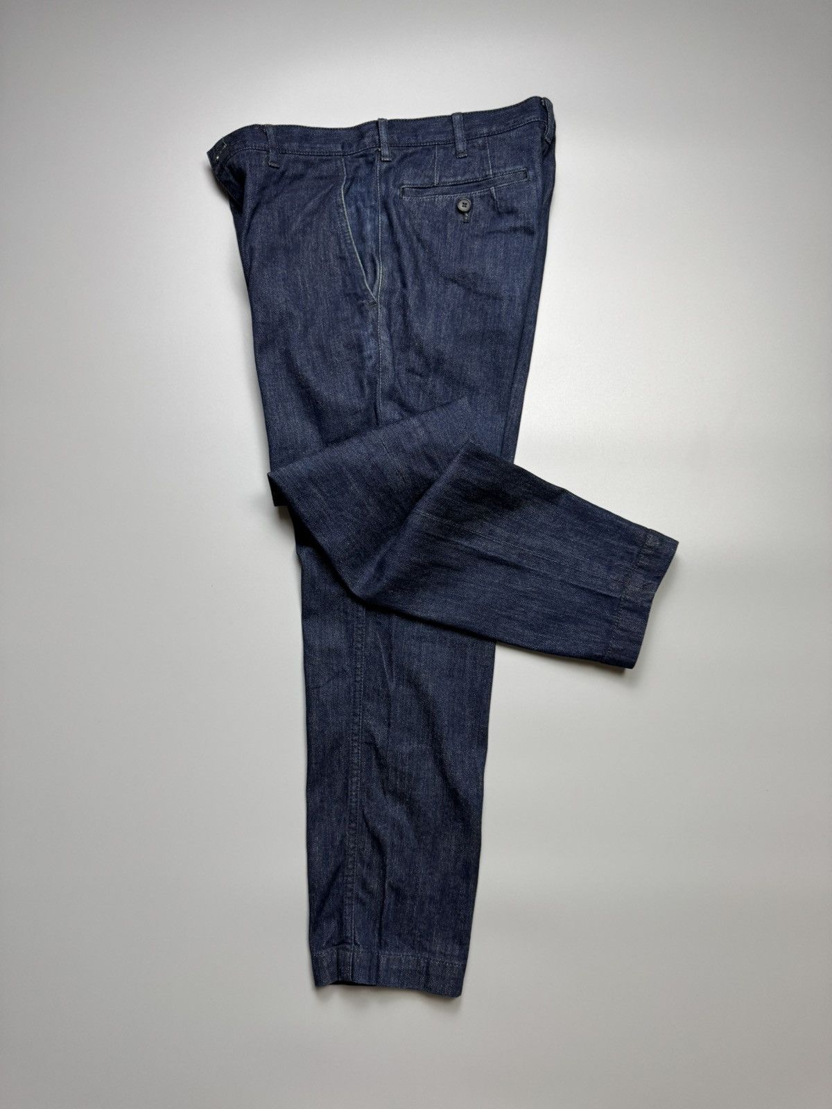 Comme des Garcons Homme Deux Comme Des Garcons Homme Deux - SS/2015 Indigo Denim Pants Size US 28 / EU 44 - 5 Thumbnail