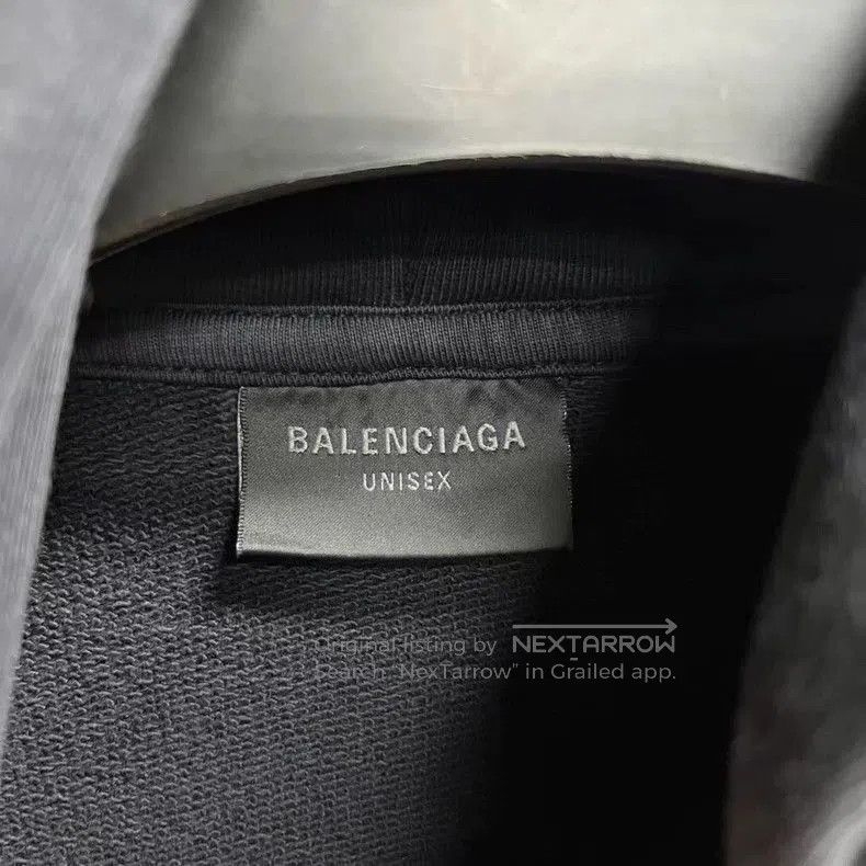 Balenciaga Balenciaga Black Logo Print Hoodie. Size US S / EU 44-46 / 1 - 3 Thumbnail