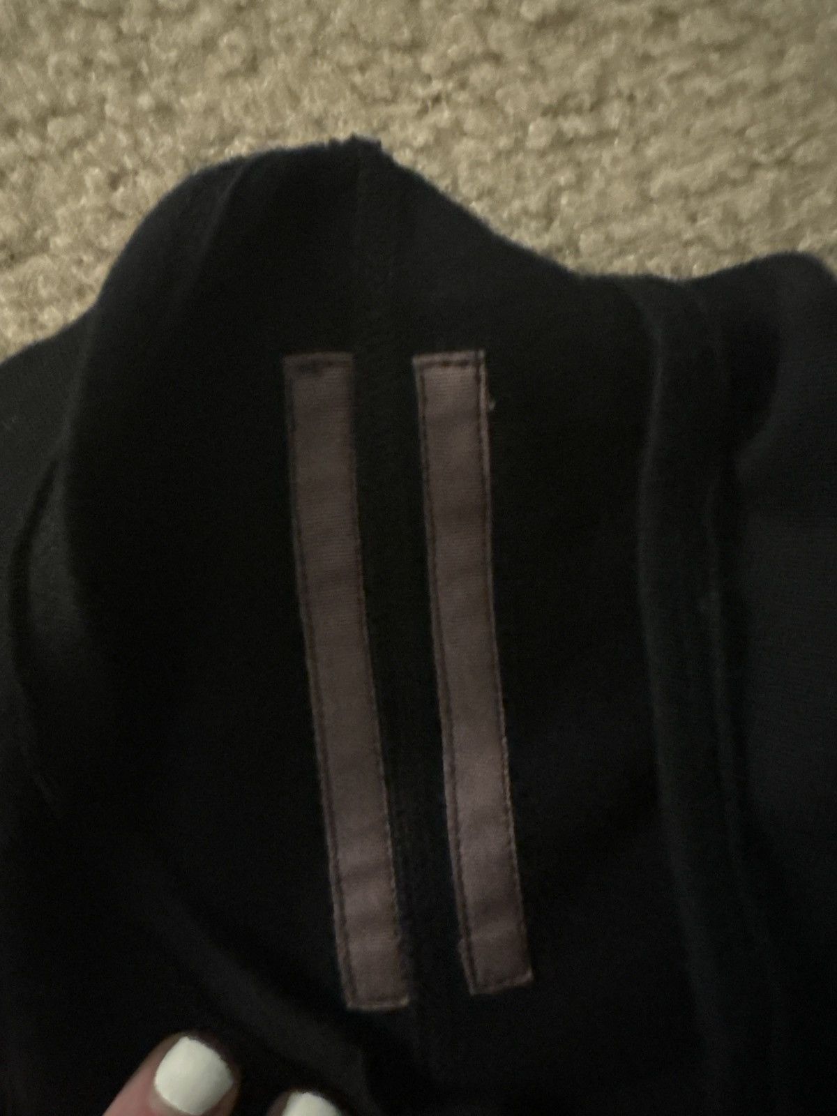 Rick Owens Drkshdw FW15 Level Tee With Pentagram Stitch Size US S / EU 44-46 / 1 - 3 Thumbnail