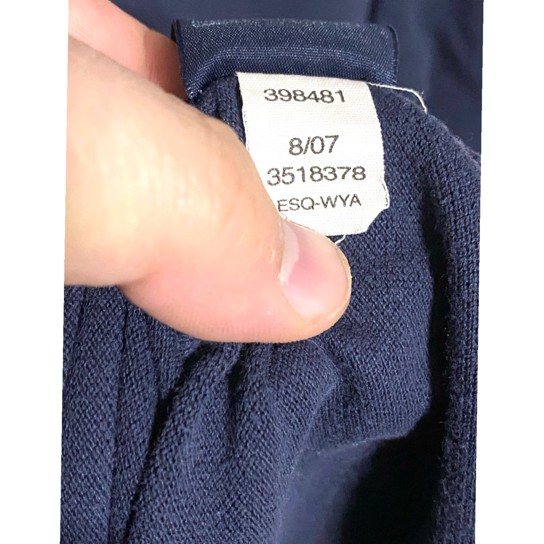 Tommy Hilfiger Tommy Hilfiger Polo Shirt Navy Blue Mens XL VTG 2007 Classic Y2K Office Preppy Casual Workwear Office Size US XL / EU 56 / 4 - 8 Thumbnail