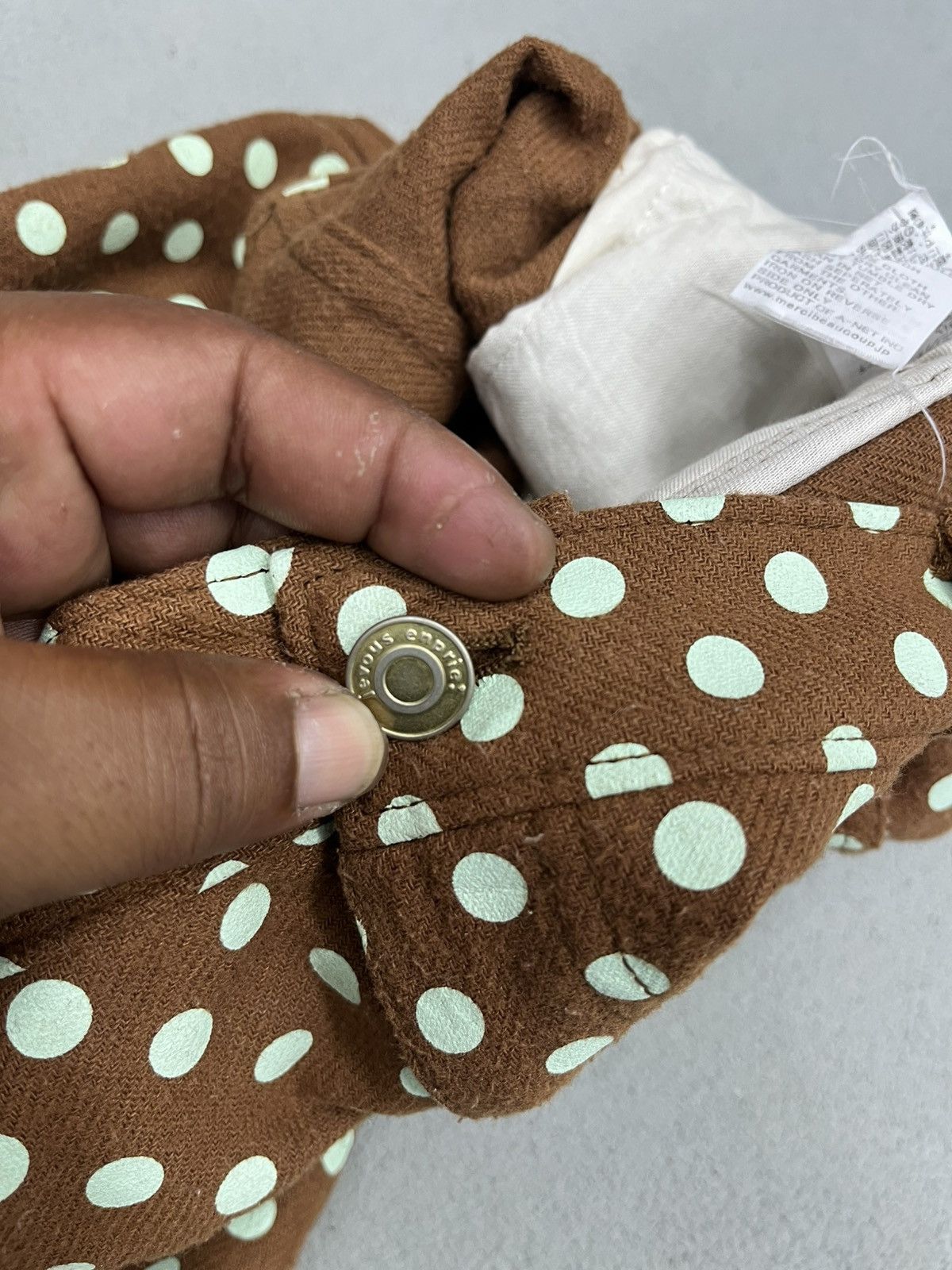 mercibeaucoup ARCHIVE🔥🔥🔥VTG MERCIBEAUCOUP POLKA DOT REVERSE POCKET PANT Size 28" / US 6 / IT 42 - 11 Thumbnail