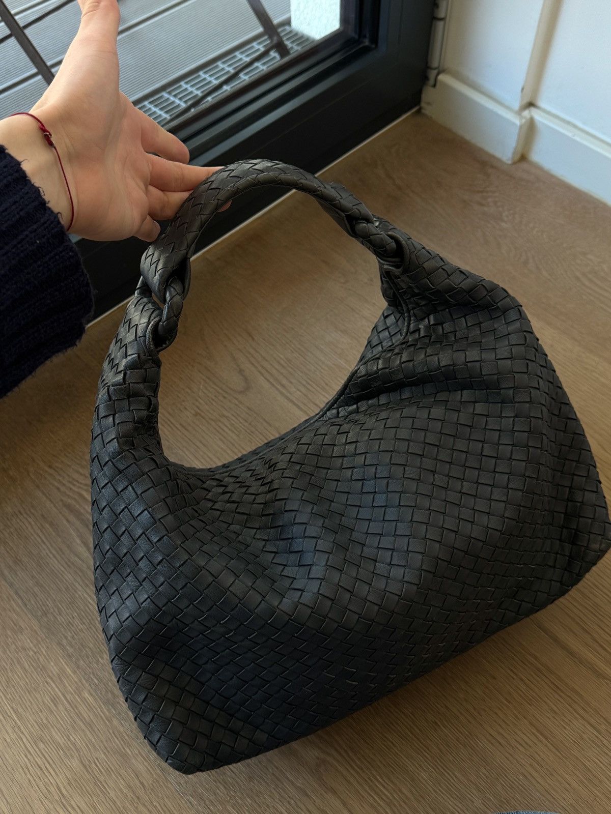 Bottega Veneta Bottega Veneta Intrecciato Woven Leather Sloane Hobo Bag Size ONE SIZE - 1 Thumbnail