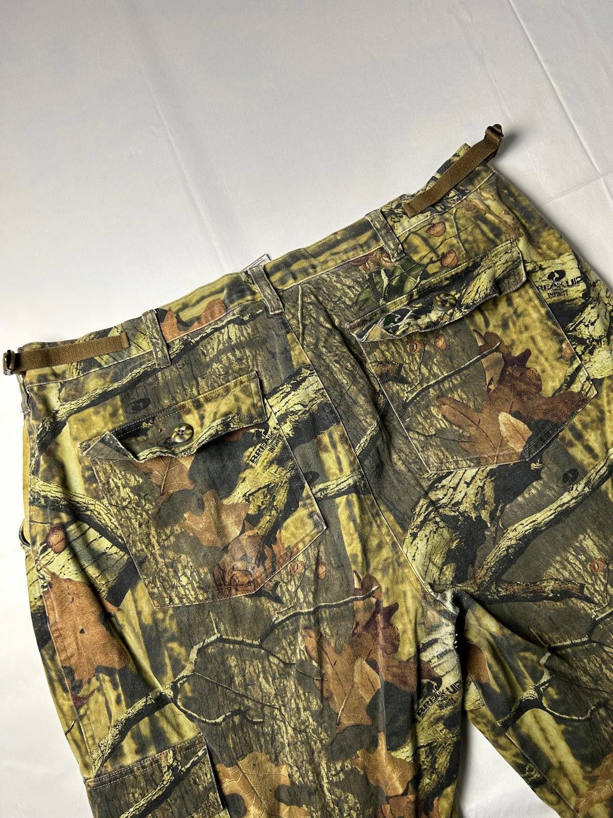 Realtree Real Tree Camo Heavyweight Cargo Trousers Hunting Hiking Size US 36 / EU 52 - 8 Thumbnail