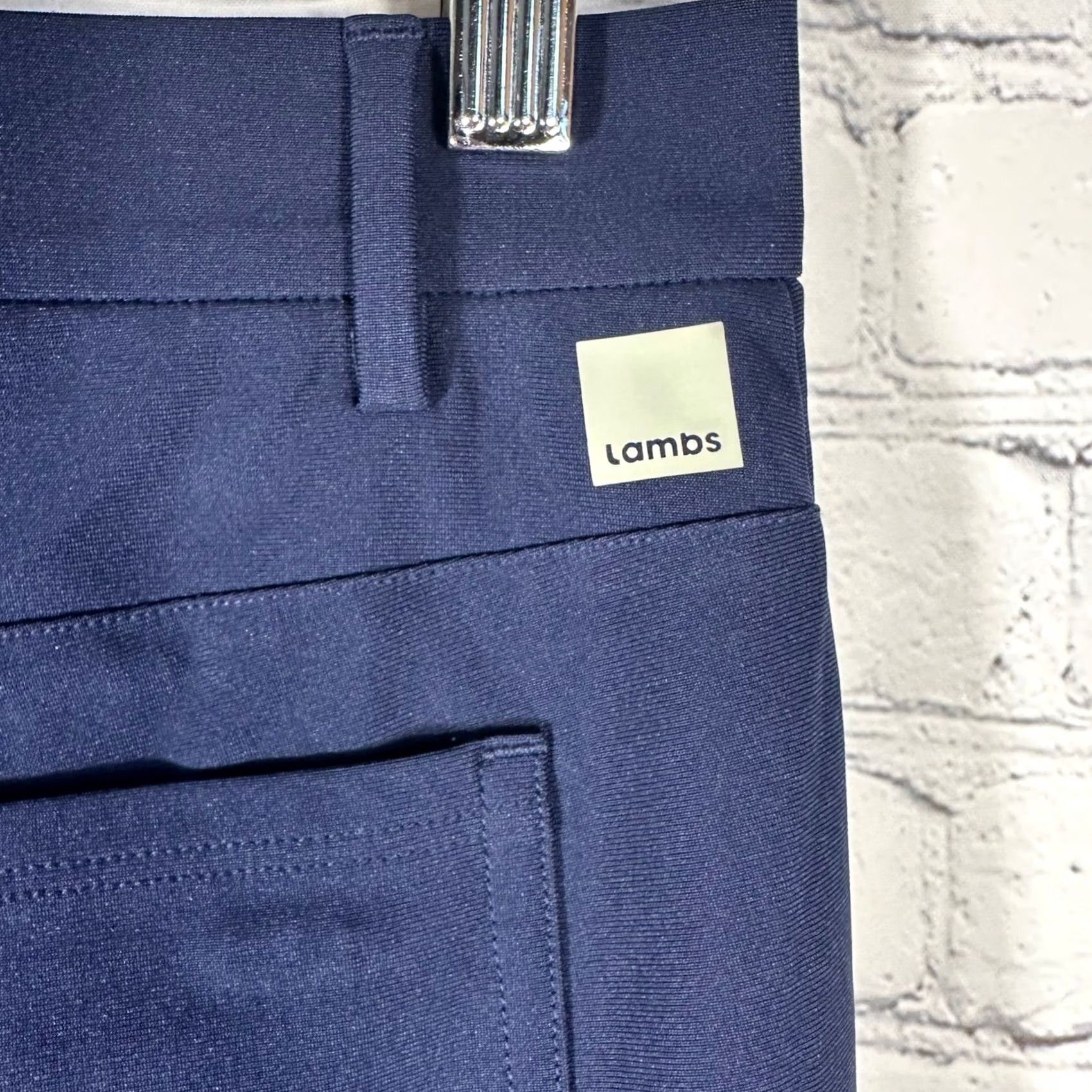 Vintage Lambs Faraday Mens Navy Blue EMF Radiation Shielding Chino Pants Size 32 Size US 32 / EU 48 - 5 Thumbnail