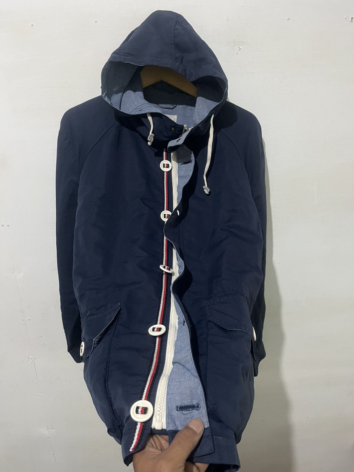 Japanese Brand Japanese piste Hooded Parka Jacket – Stylish & Lightweight! Size US XL / EU 56 / 4 - 6 Thumbnail