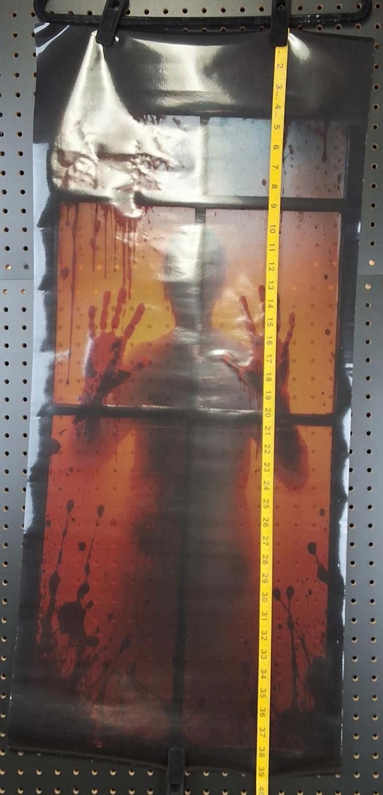 Genetic Manipulation Shinichiro Kuriya Spooky Halloween Bloody Window Cling Decoration Size ONE SIZE - 2 Thumbnail