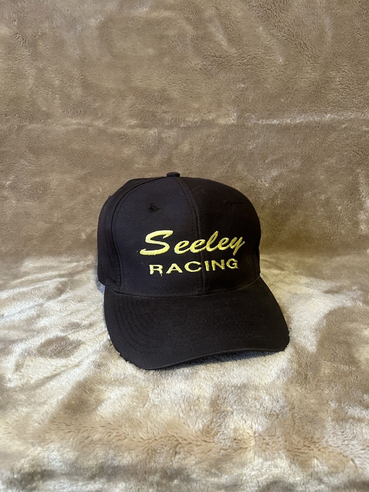 NASCAR Vintage 2000’s Seeley Racing NASCAR Embroidered faded hat Size ONE SIZE - 1 Thumbnail