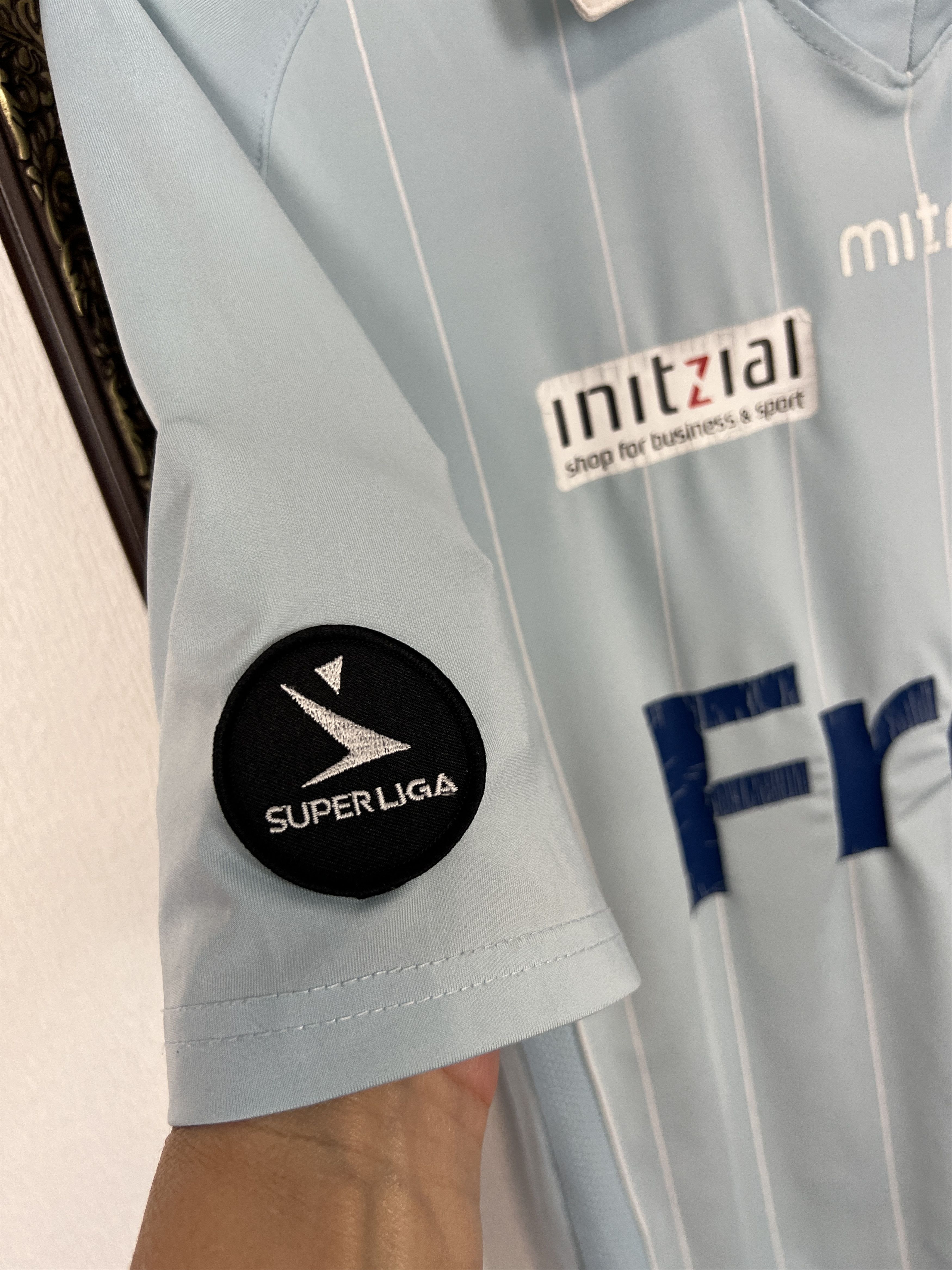 Vintage SonderjyskE football shirt 2010 Soccer Mitre Jersey Tee Size US M / EU 48-50 / 2 - 5 Thumbnail
