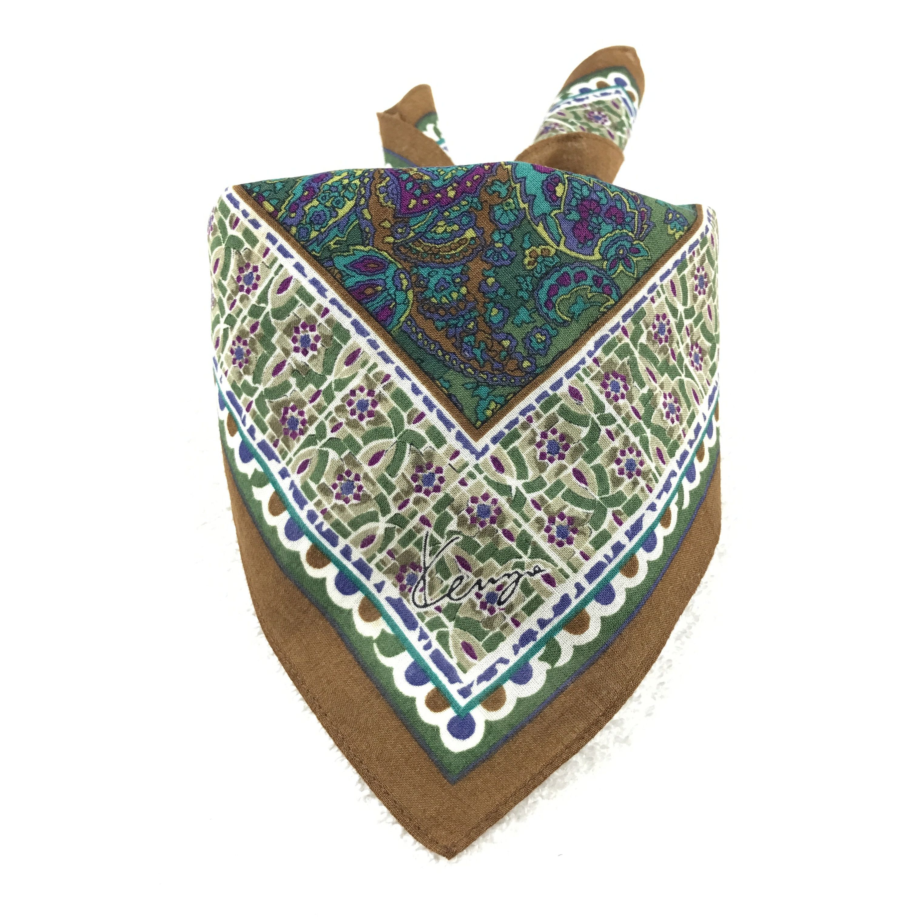 Japanese Brand × Kenzo × Vintage Vintage Kenzo Bandana Neckerchief Handkerchief Size ONE SIZE - 4 Thumbnail