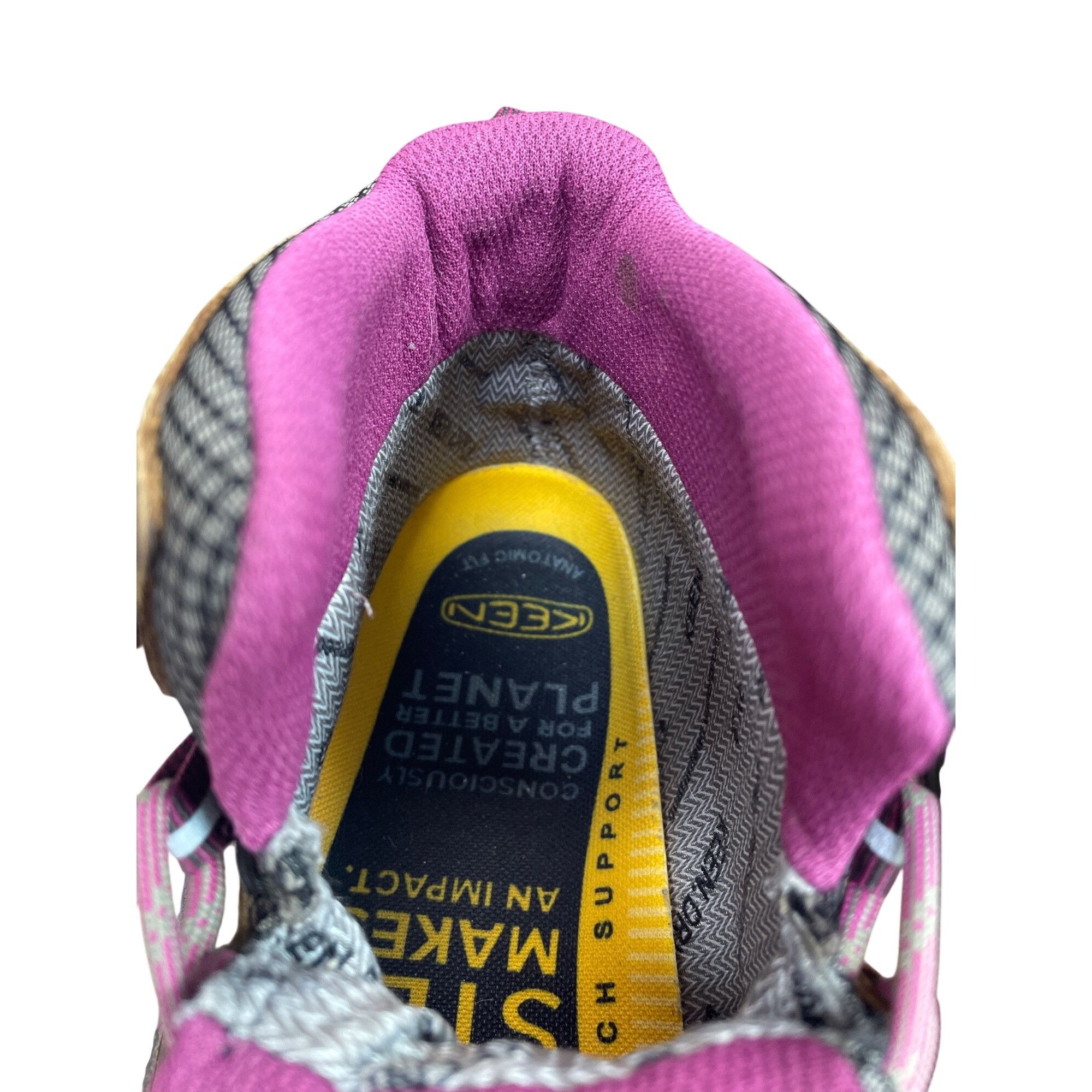 KEEN Keen Dry Womans Brown Pink Suede Waterproof Hike Boots Sz 10 Size US 10 / IT 40 - 8 Thumbnail