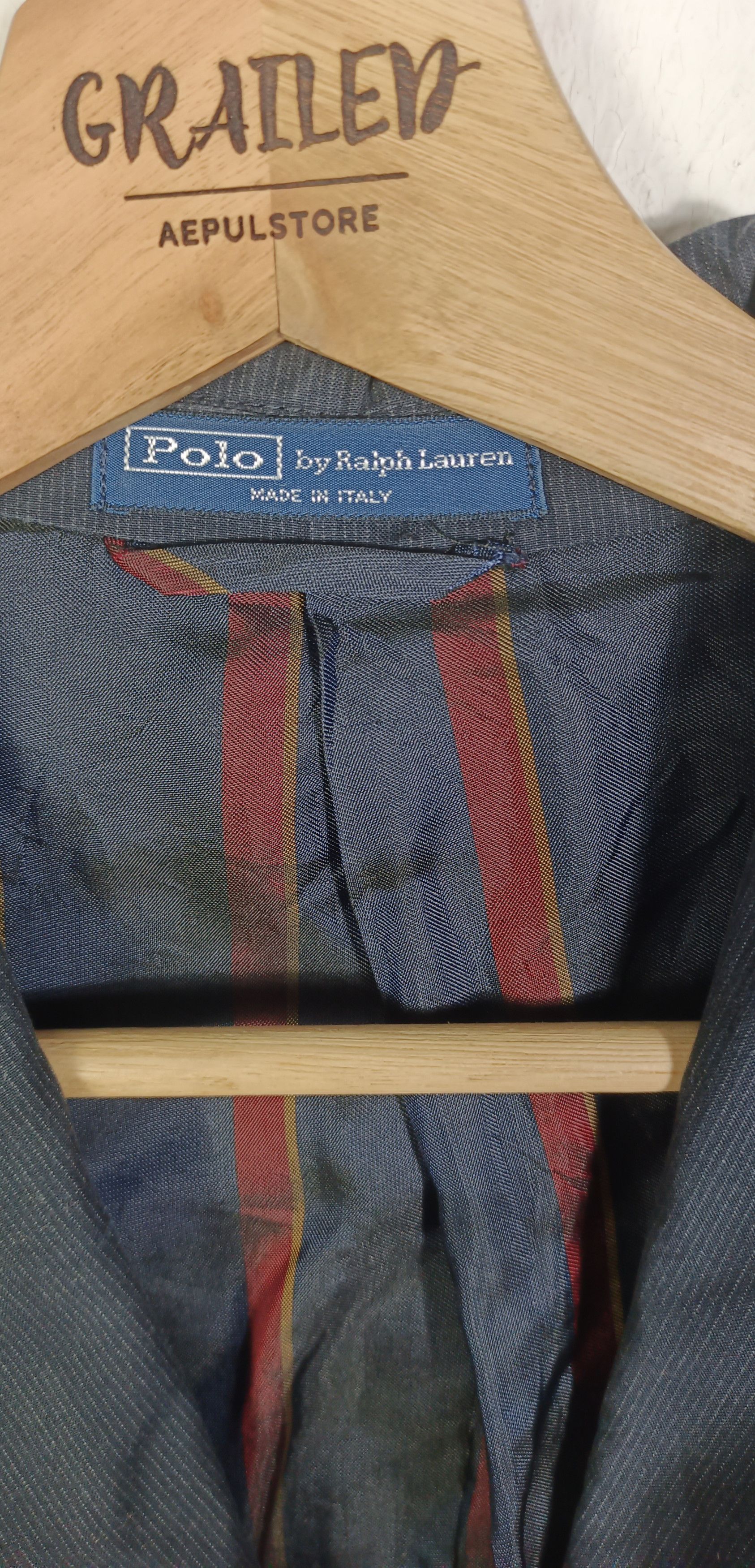 Polo Ralph Lauren Vintage Polo Ralph Lauren Suits Italy Designer Size 38S - 12 Thumbnail