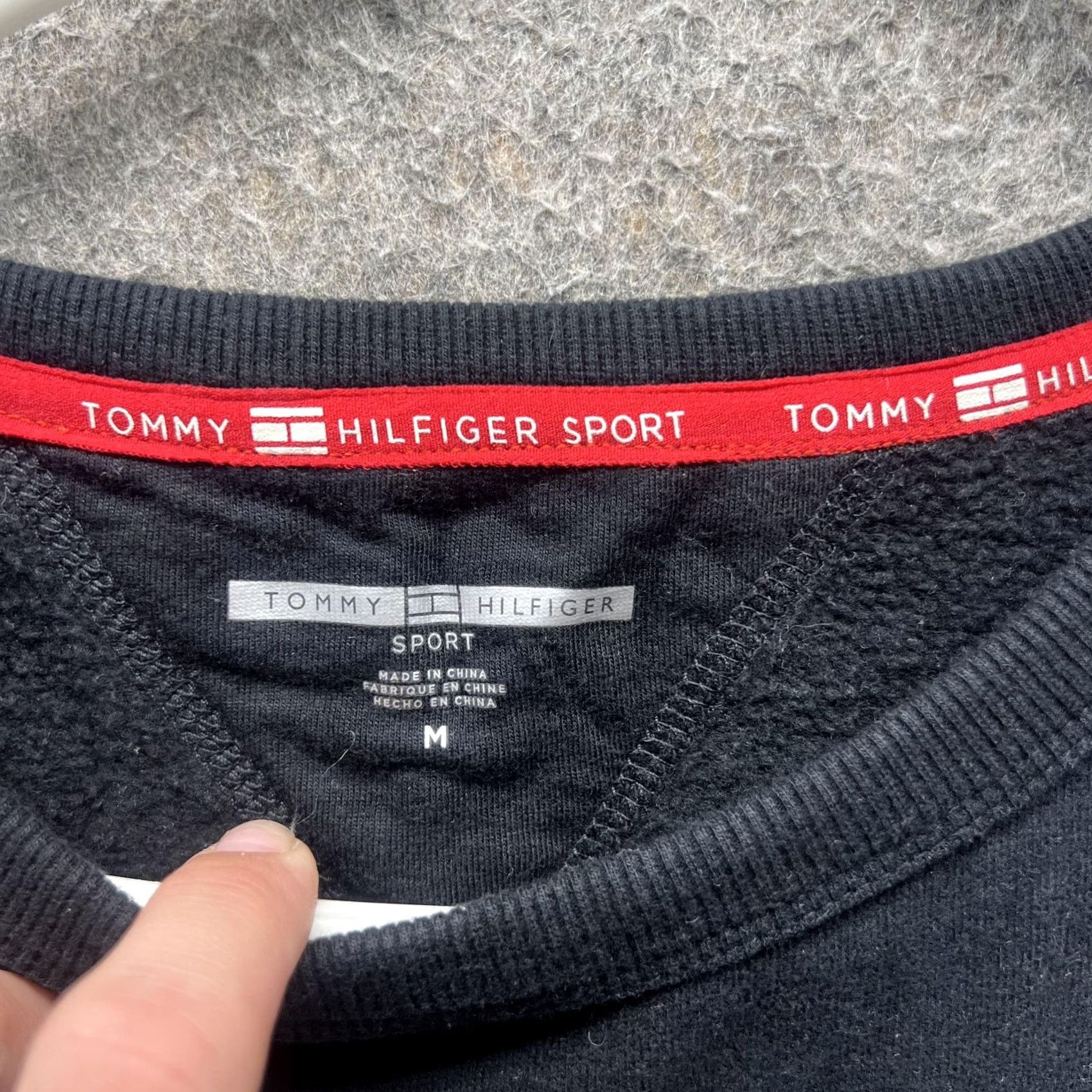 Tommy Hilfiger Tommy Hilfiger Sport Shirt Dress Women M Black Crewneck Logo Stripe Hem Tee Size M / US 6-8 / IT 42-44 - 5 Thumbnail