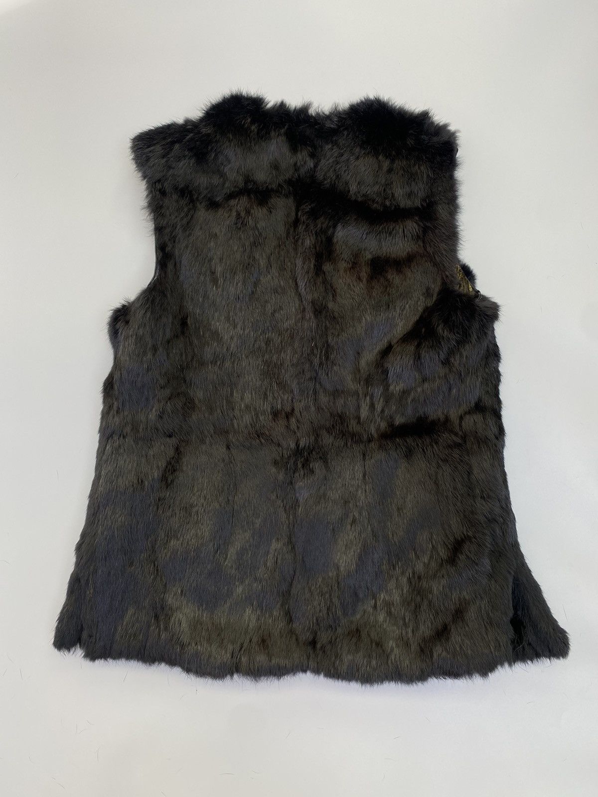 Vintage CSC Rabbit Fur Vest Size L / US 10 / IT 46 - 19 Thumbnail