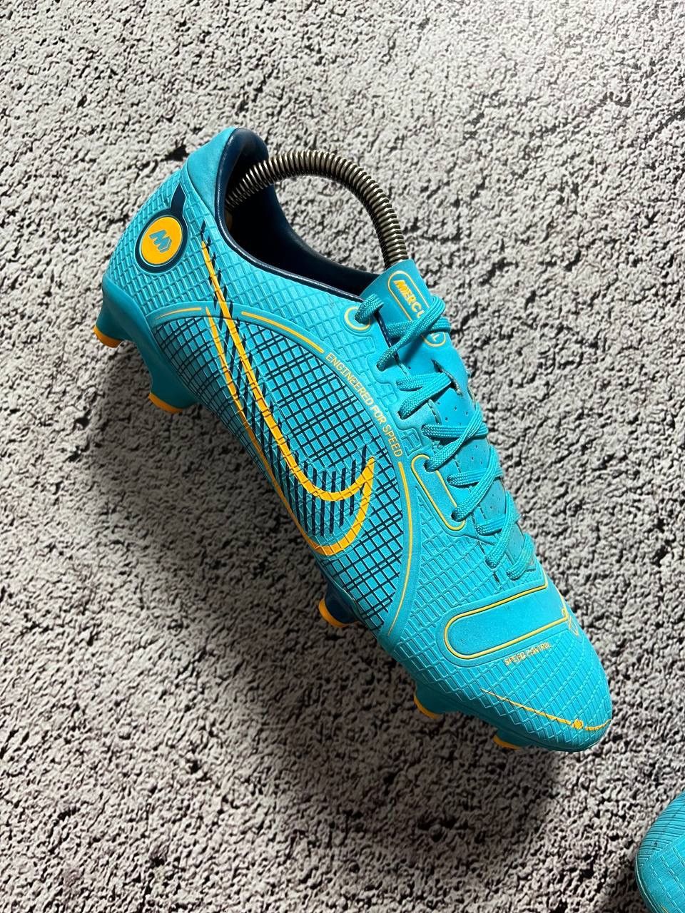 Nike Nike Vapor 14 Academy FG/MG Chlorine Blue Men's Soccer Size US 7 / EU 40 - 2 Thumbnail