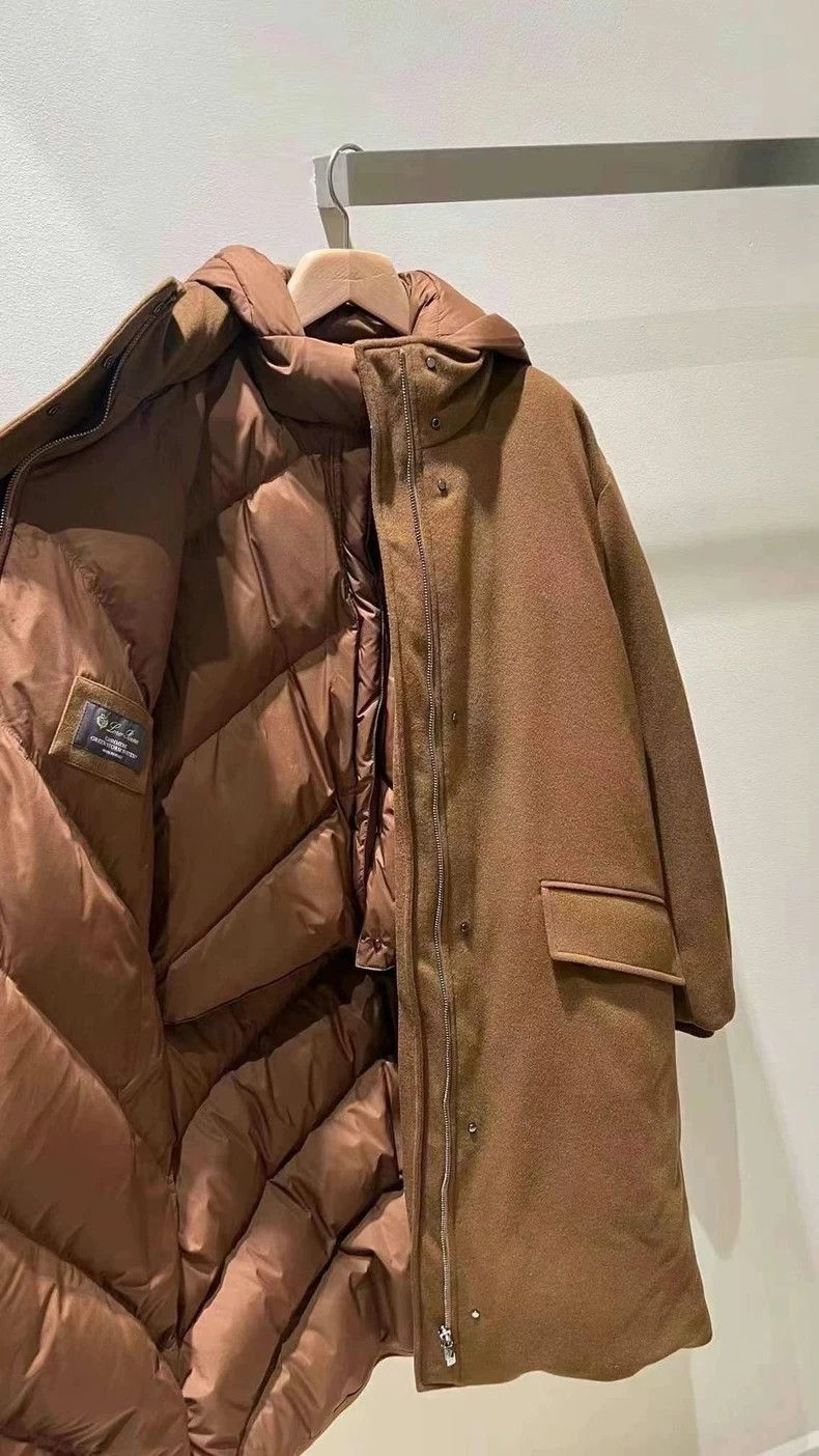 Loro Piana LORO PIANA Cashmere coat + down jacket Size M / US 6-8 / IT 42-44 - 8 Thumbnail
