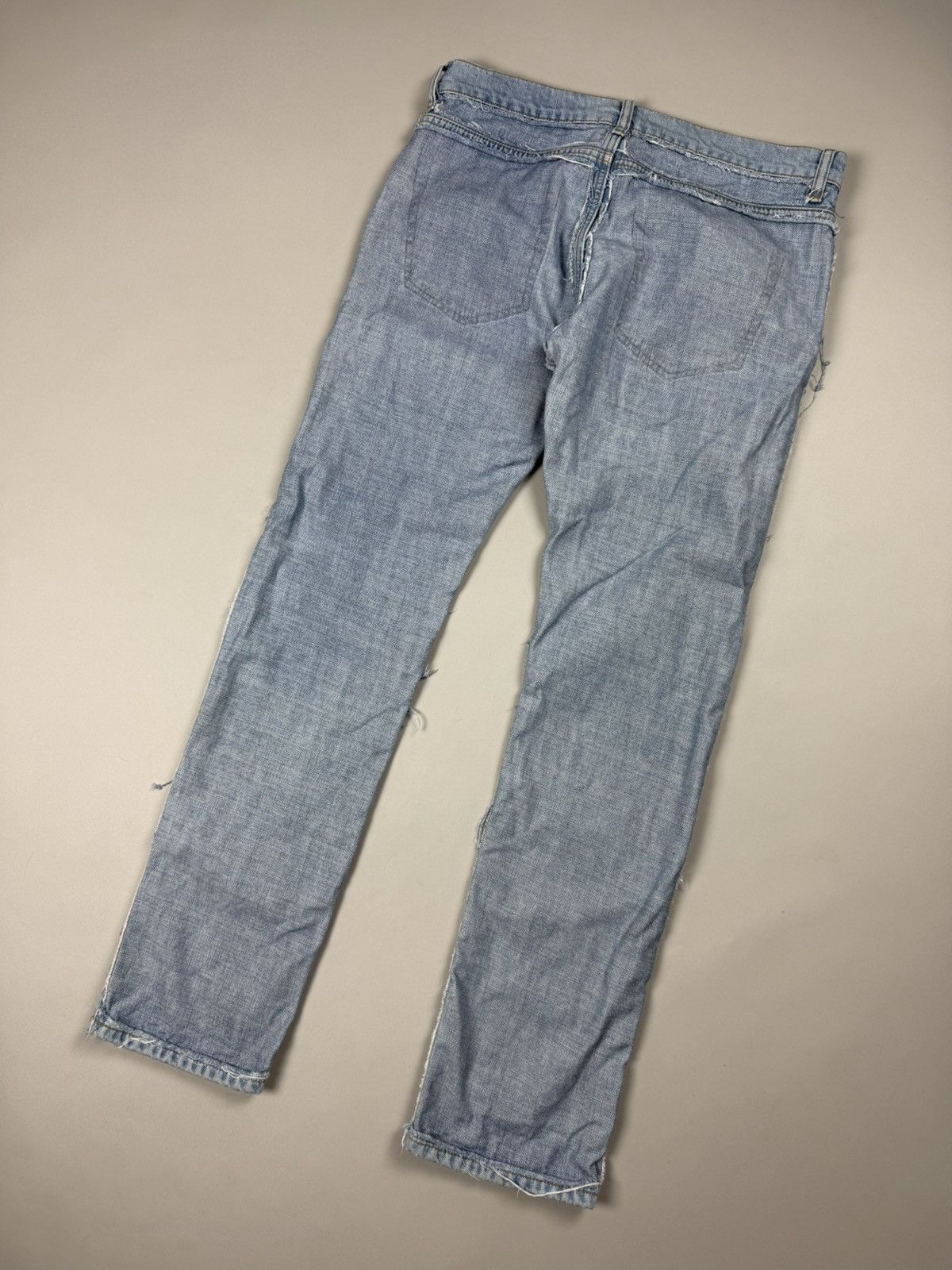 H&M × Maison Margiela Maison Margiela H&M Men’s Reverse Denim Inside-Out Jeans Size US 32 / EU 48 - 23 Thumbnail