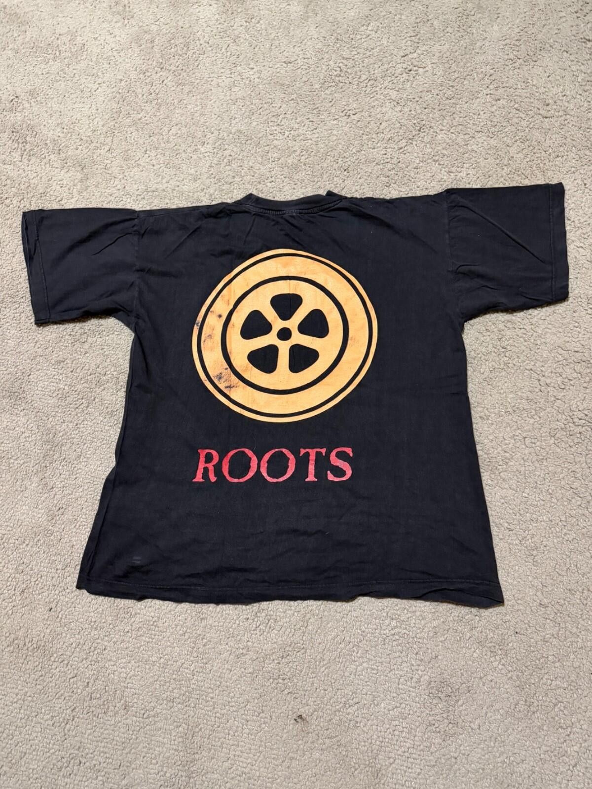 Band Tees Vintage 1996 Sepultura Roots Bloody Roots T-Shirt Size US XL / EU 56 / 4 - 8 Thumbnail