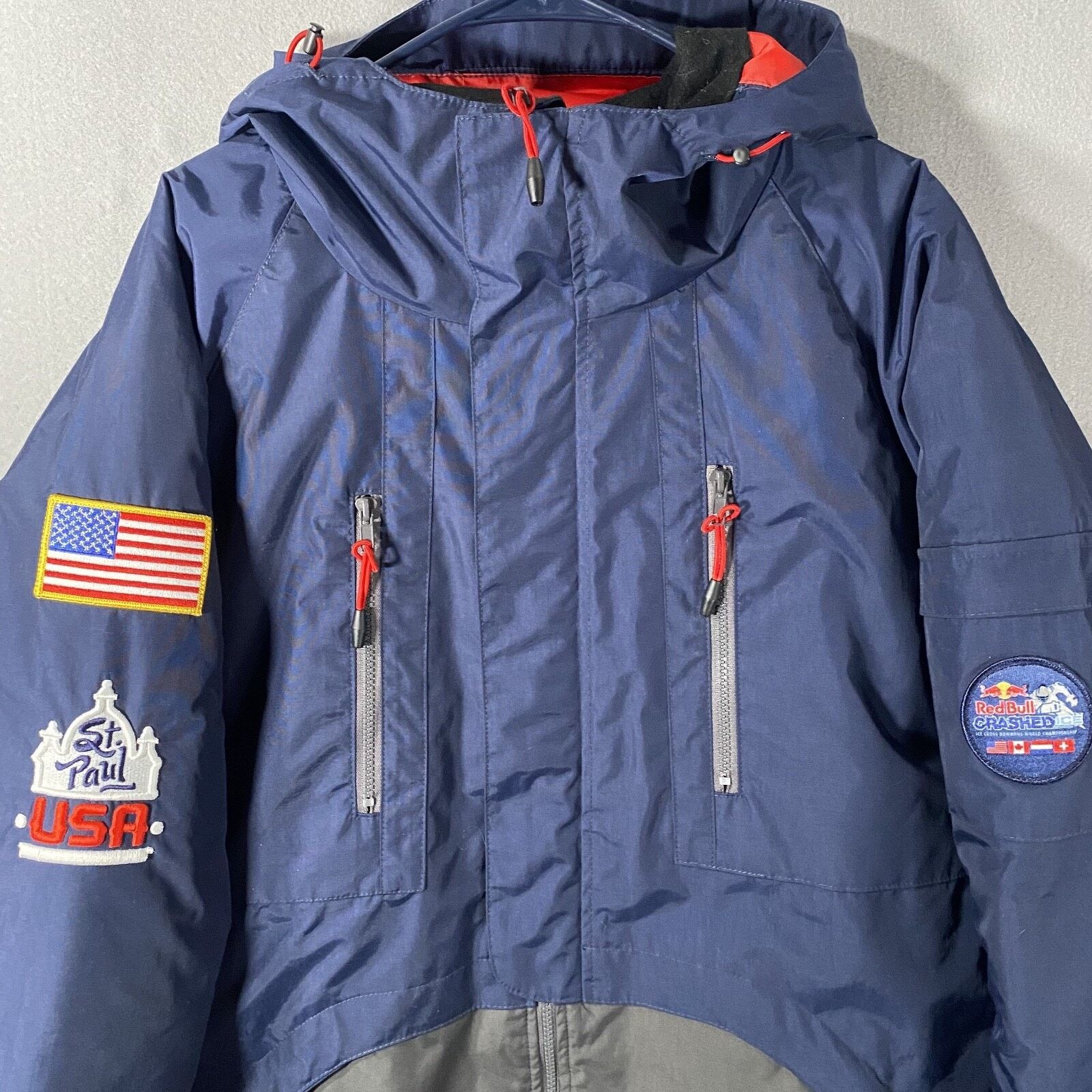 Other Redbull Crashed Ice Team St Paul Jacket Parka Coat USA 2XL Size US XXL / EU 58 / 5 - 2 Thumbnail