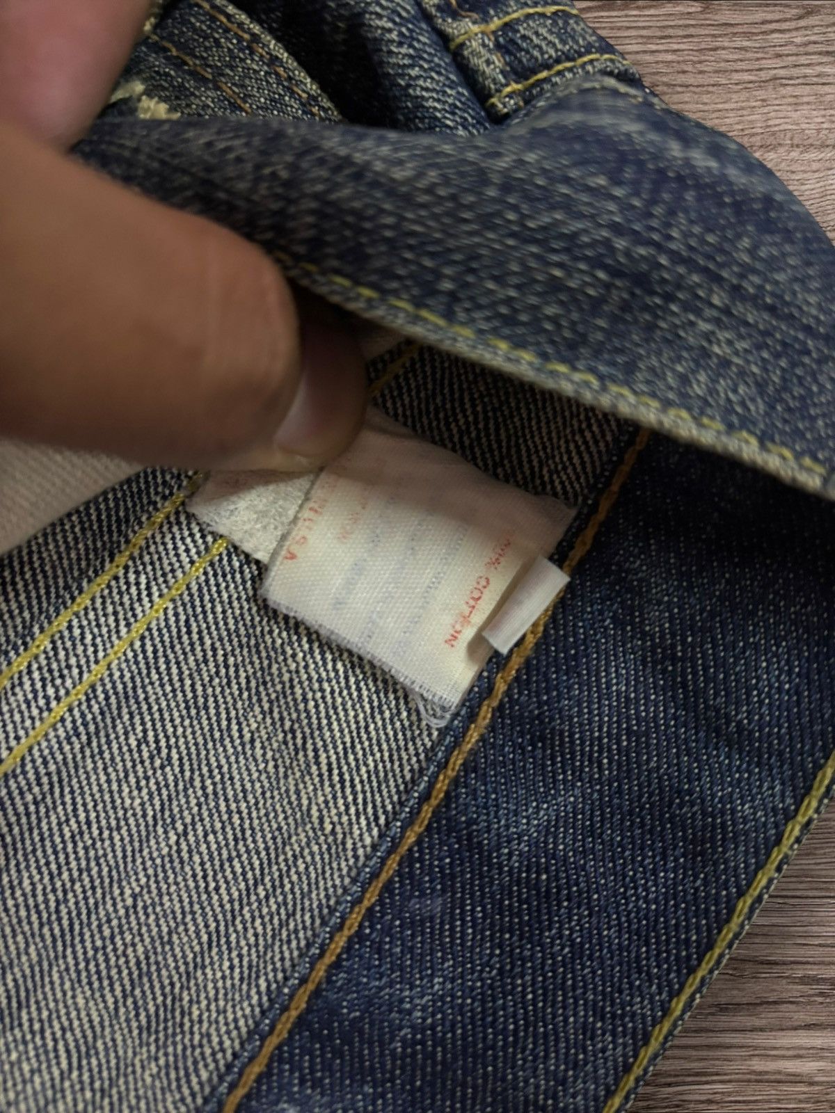 Jun Takahashi Kunna Kunna Japan Grunge Cross Shade Distress Jeans Size US 32 / EU 48 - 11 Thumbnail