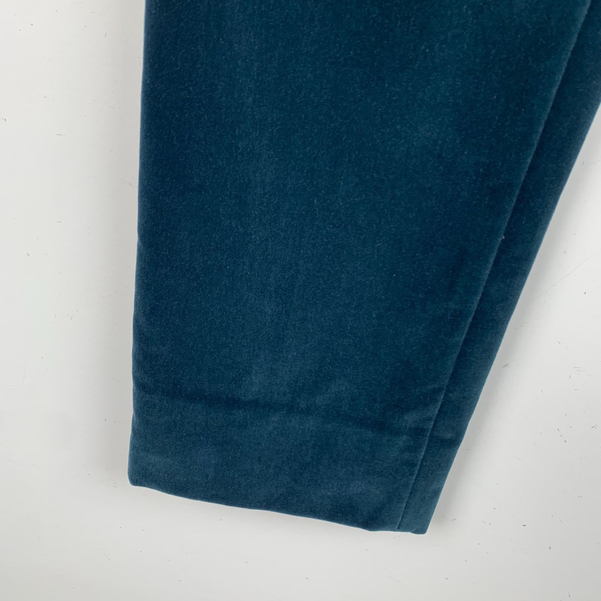 Burberry [Burberry] Blue Cotton Suede Casual Trousers 48 (M) Size US 32 / EU 48 - 5 Thumbnail