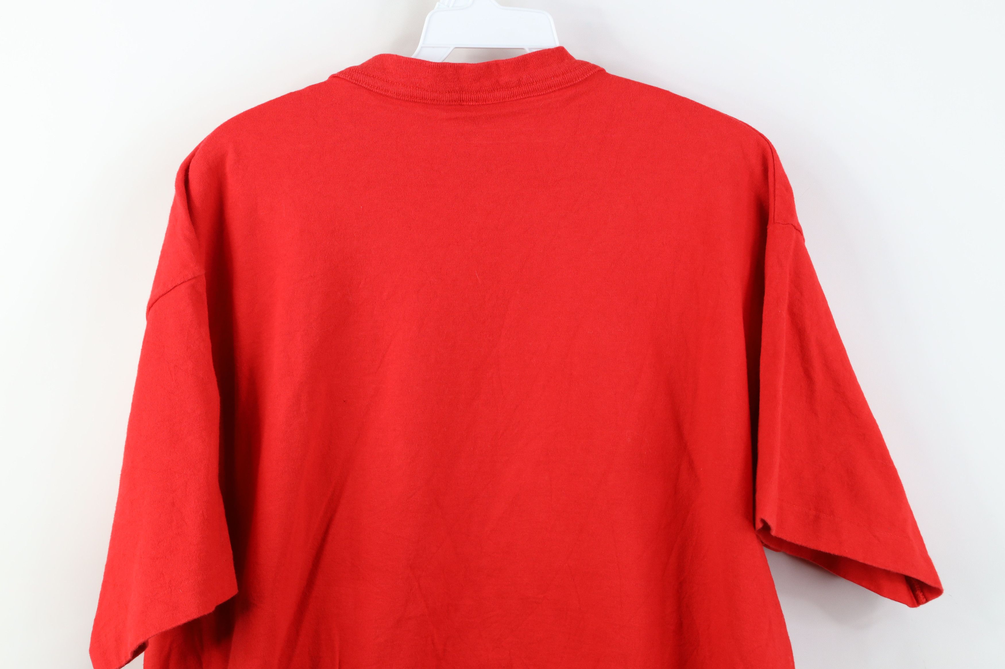 Disney Vintage 90s Disney Mickey Mouse Farmer Short Sleeve T-Shirt Size ONE SIZE - 11 Thumbnail