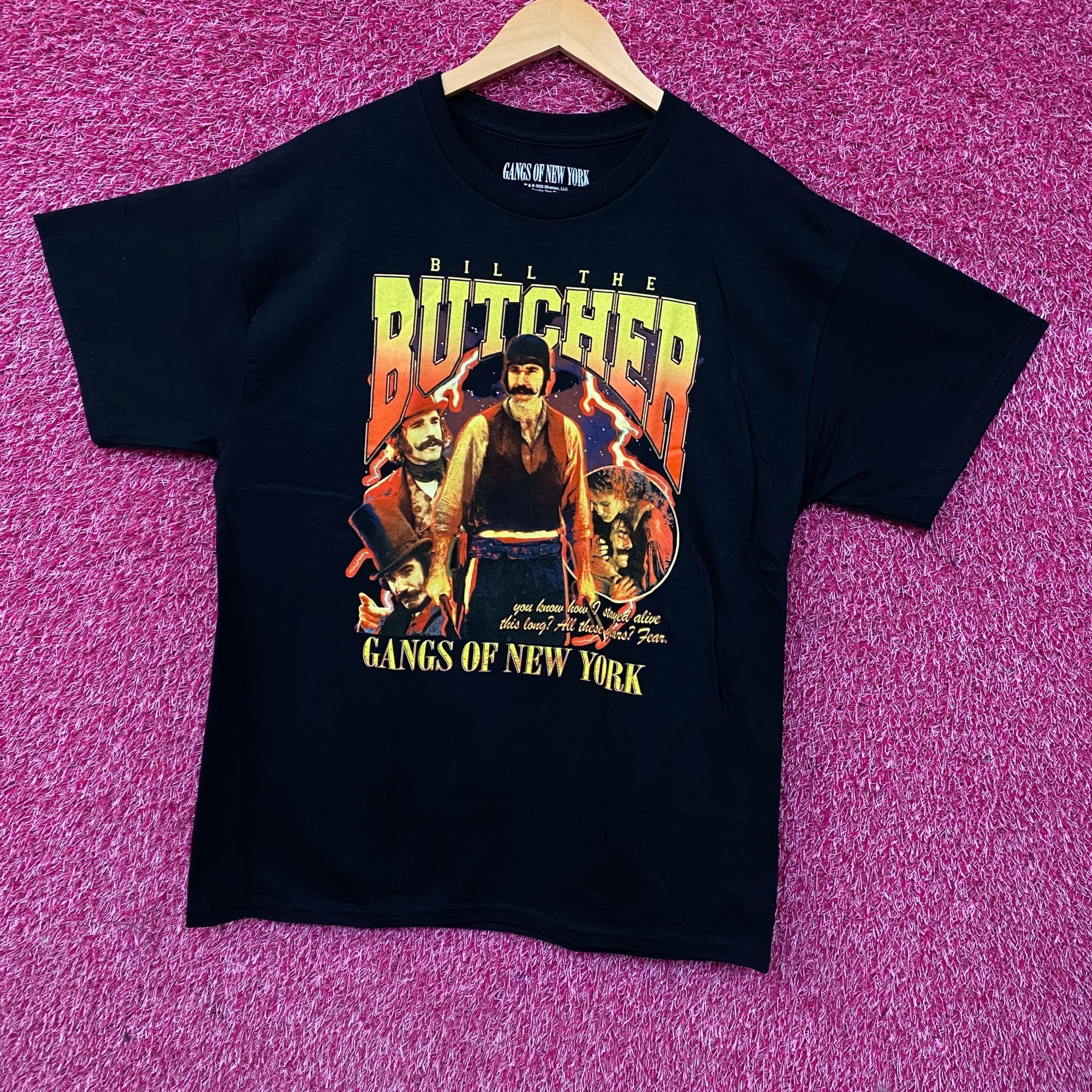 Other Bill The Butcher Gangs Of New York Portrait Graphic T-Shirt Size US L / EU 52-54 / 3 - 3 Thumbnail