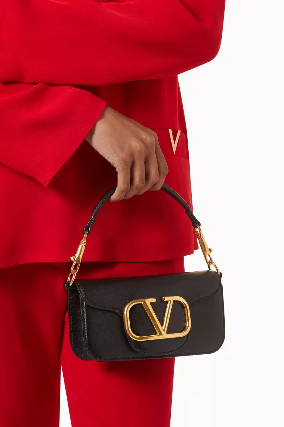 Valentino o1s22i1n0924 Size: OS / Locò Shoulder Bag in Black Size ONE SIZE - 5 Thumbnail