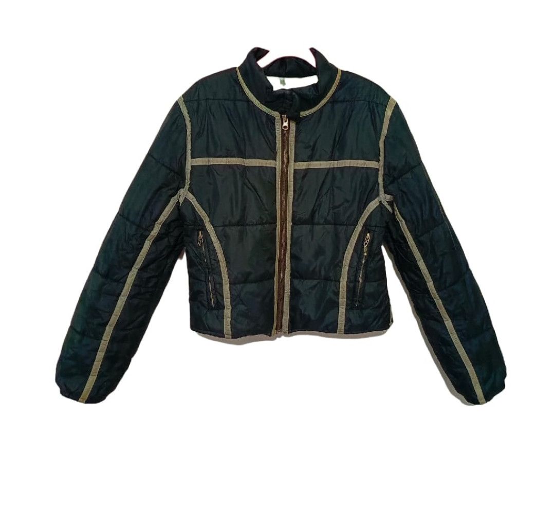 image of Chevignon Girl Copper Rider Jacket in Black, Women's (Size Medium)
