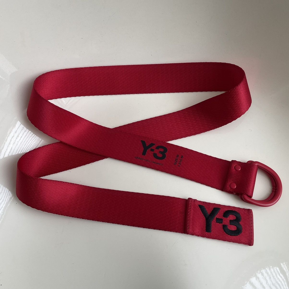 Adidas × Y-3 Y-3 "Yohji Yamamoto Adidas Classic" D-Ring Belt Size ONE SIZE - 4 Thumbnail
