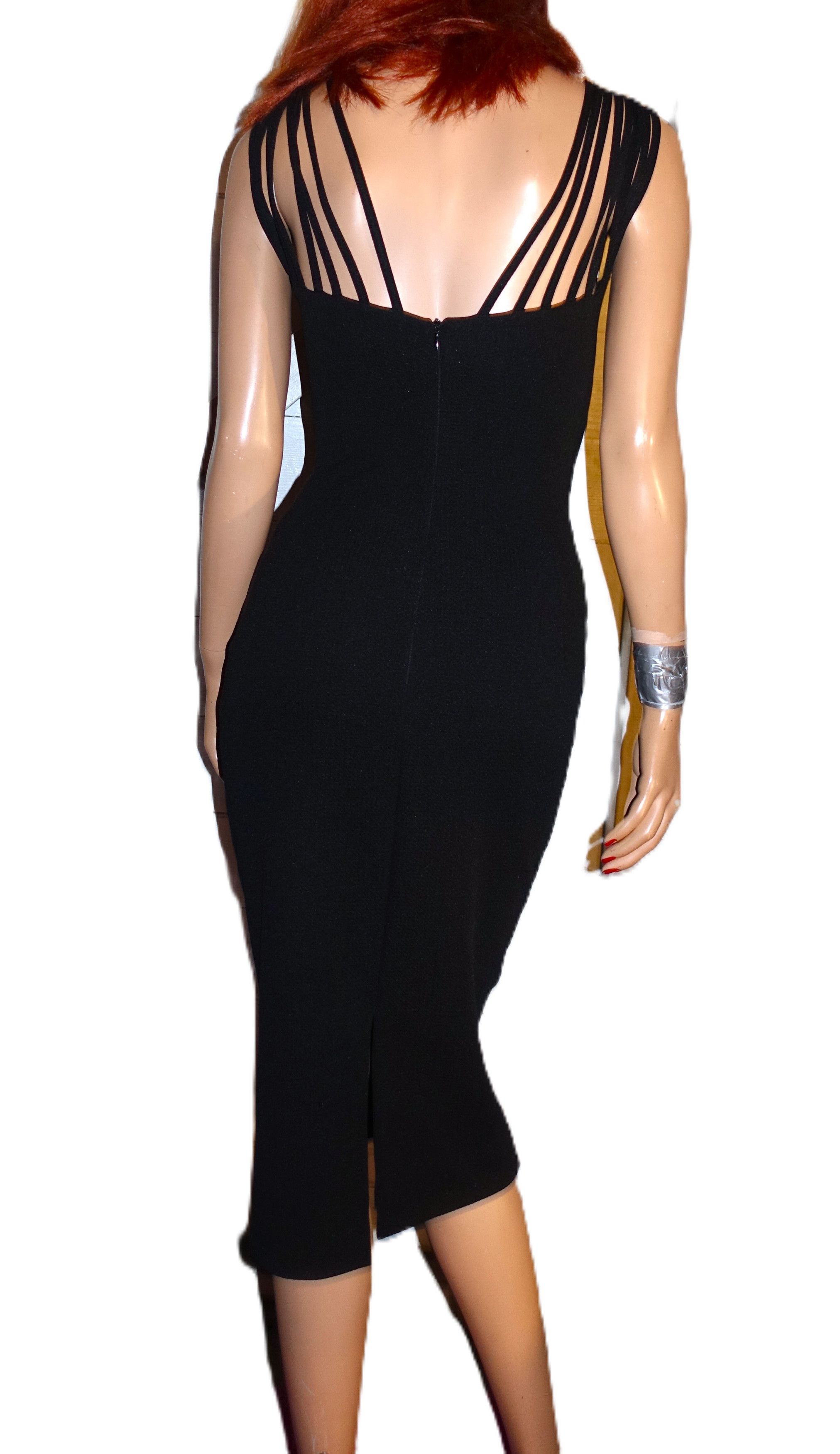 Dress the Population Dress the Population Black Bodycon Dress S Size S / US 4 / IT 40 - 5 Thumbnail