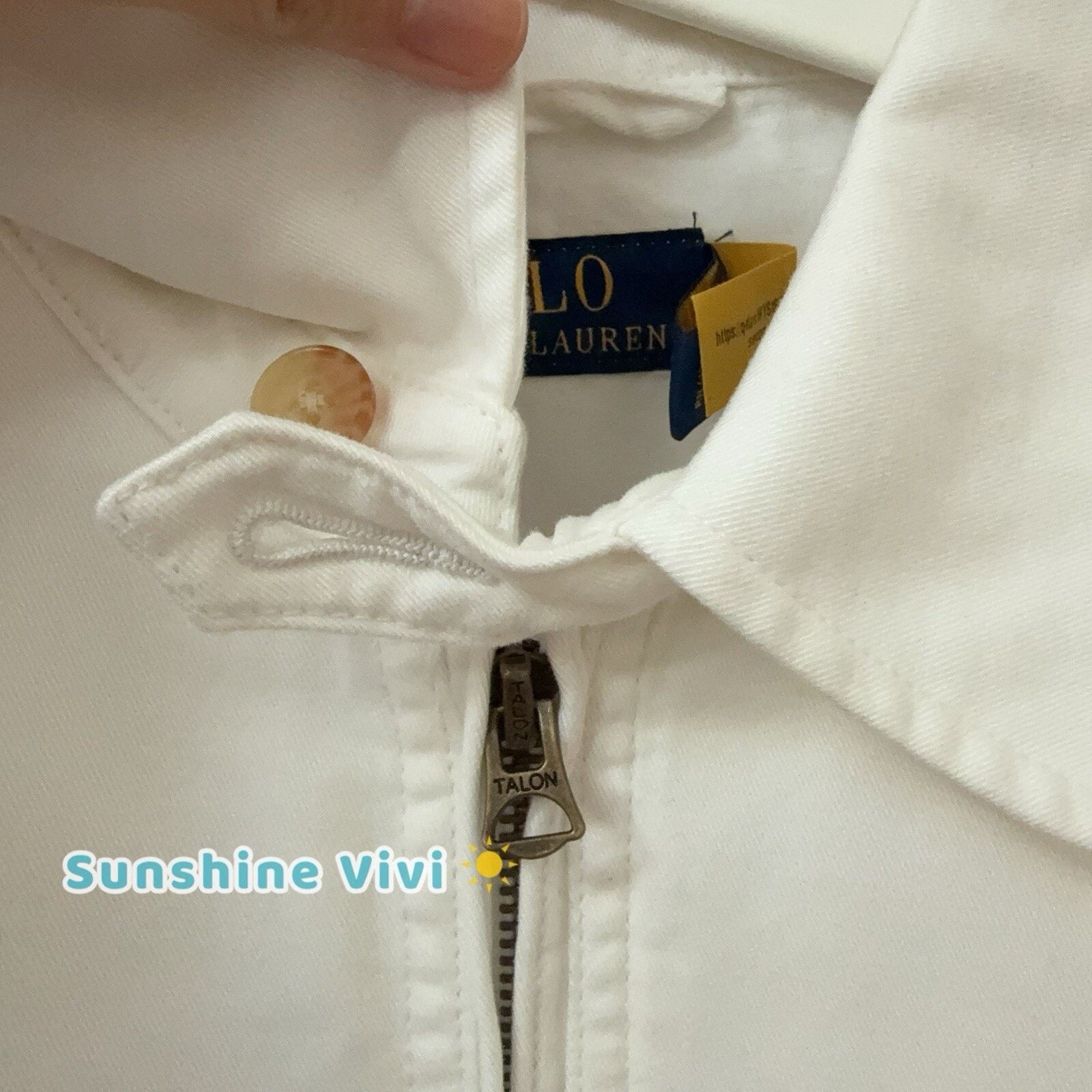 Polo Ralph Lauren NWT Polo Ralph Lauren Women's Cotton Twill JACKET White XL Size XL / US 12-14 / IT 48-50 - 4 Thumbnail