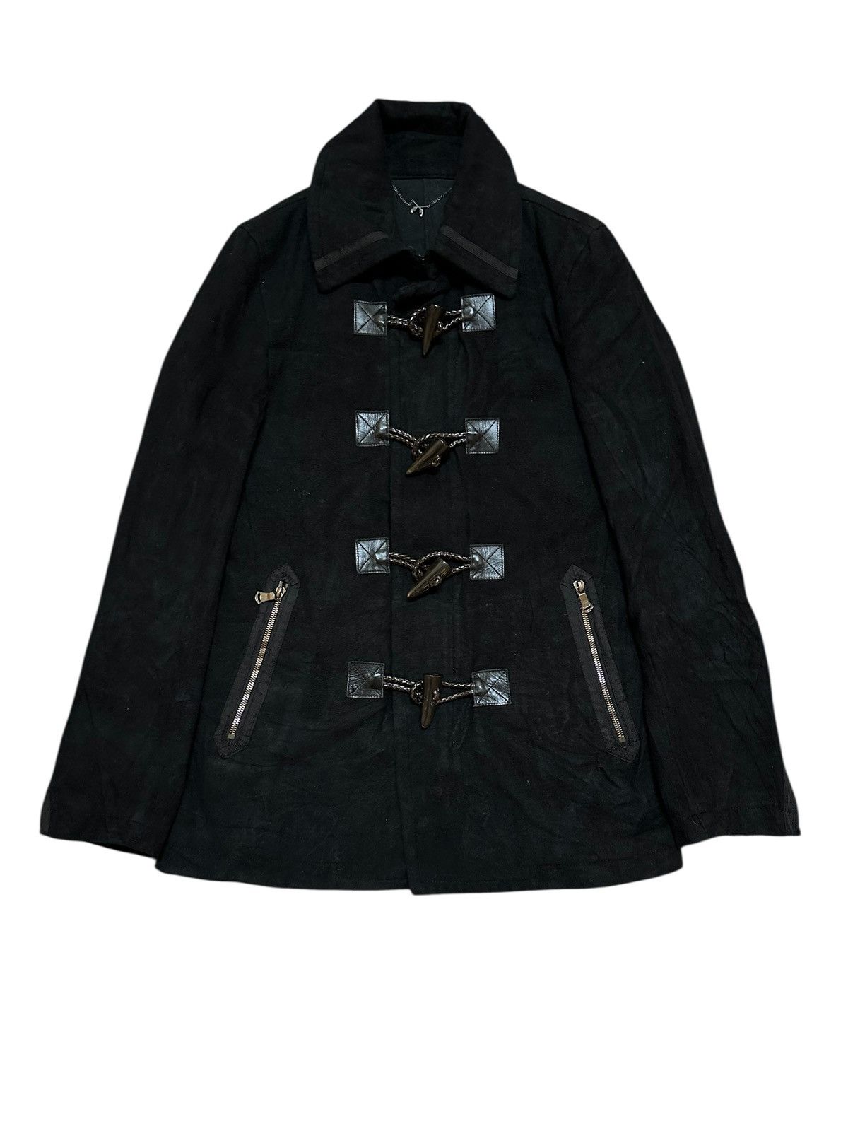 ジャケット・アウター 00s japanese label duffel coat hoodie Duffle Coat Japanese Brand | Grailed