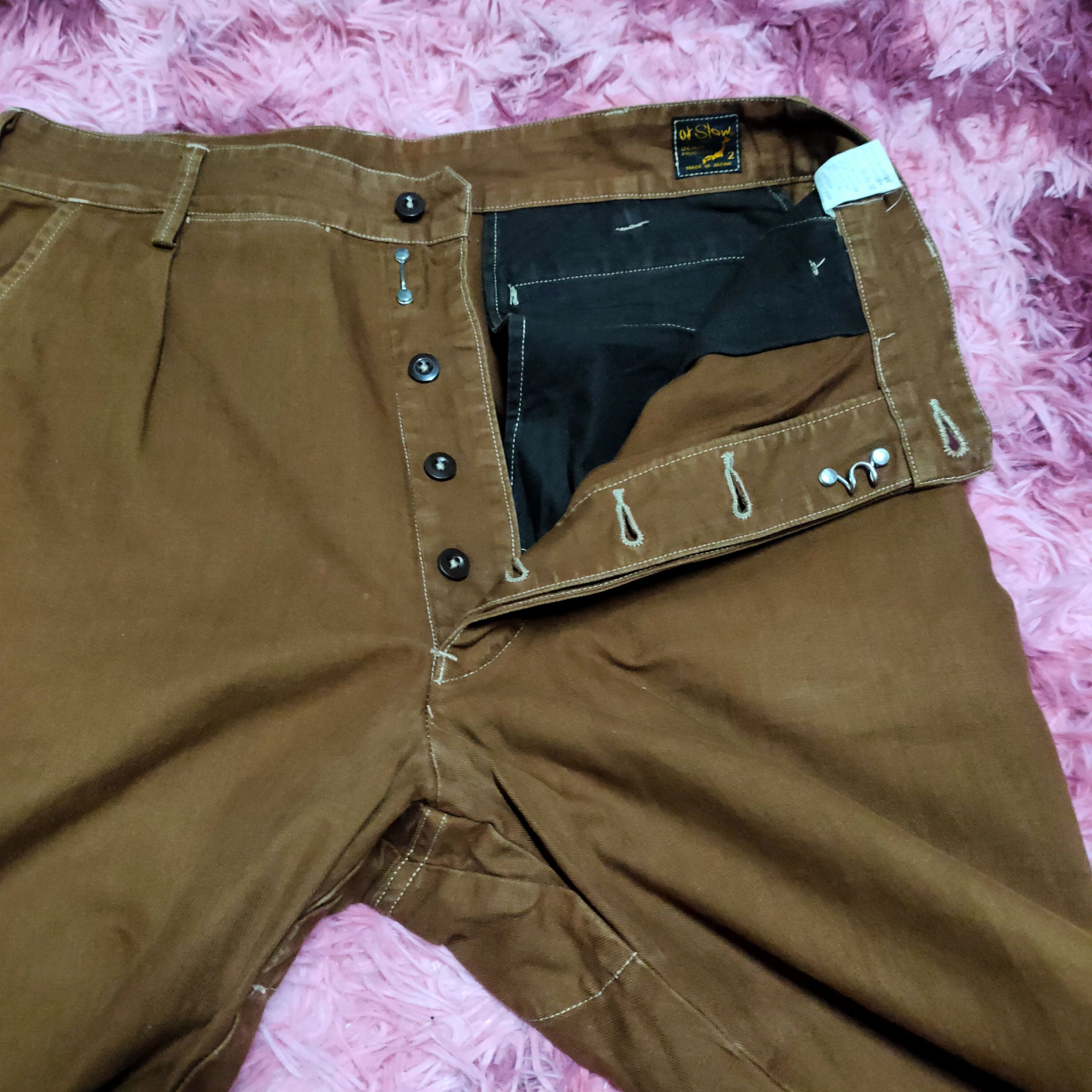 Orslow Vintage Capri Pants in Brown, Men's (Size 31) — image 6 of 6