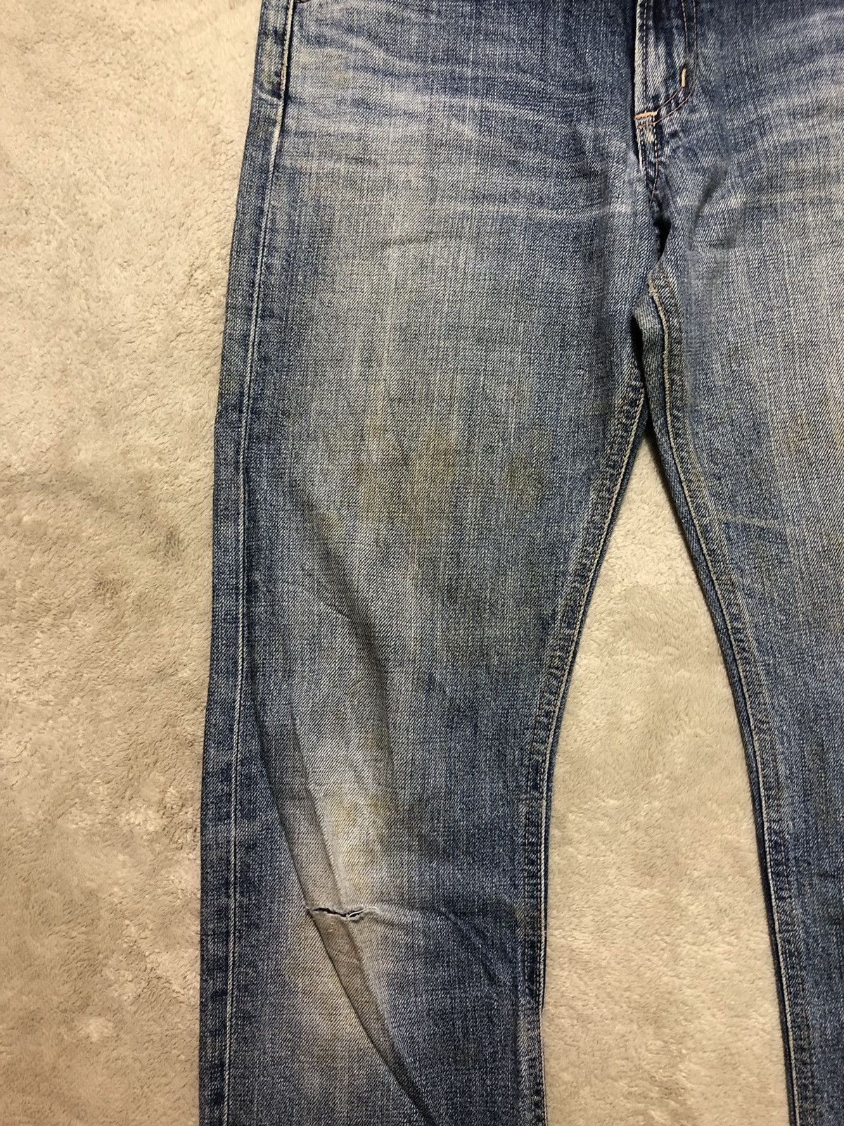 Fiorucci × Vintage Vintage Fiorucci Distressed Denim Straight Cut Made In Japan Size US 28 / EU 44 - 3 Thumbnail