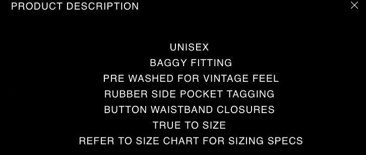 The GV Gallery GV Gallery Raspberry Hills Black Samurai Cargos Size S Size US 32 / EU 48 - 5 Thumbnail