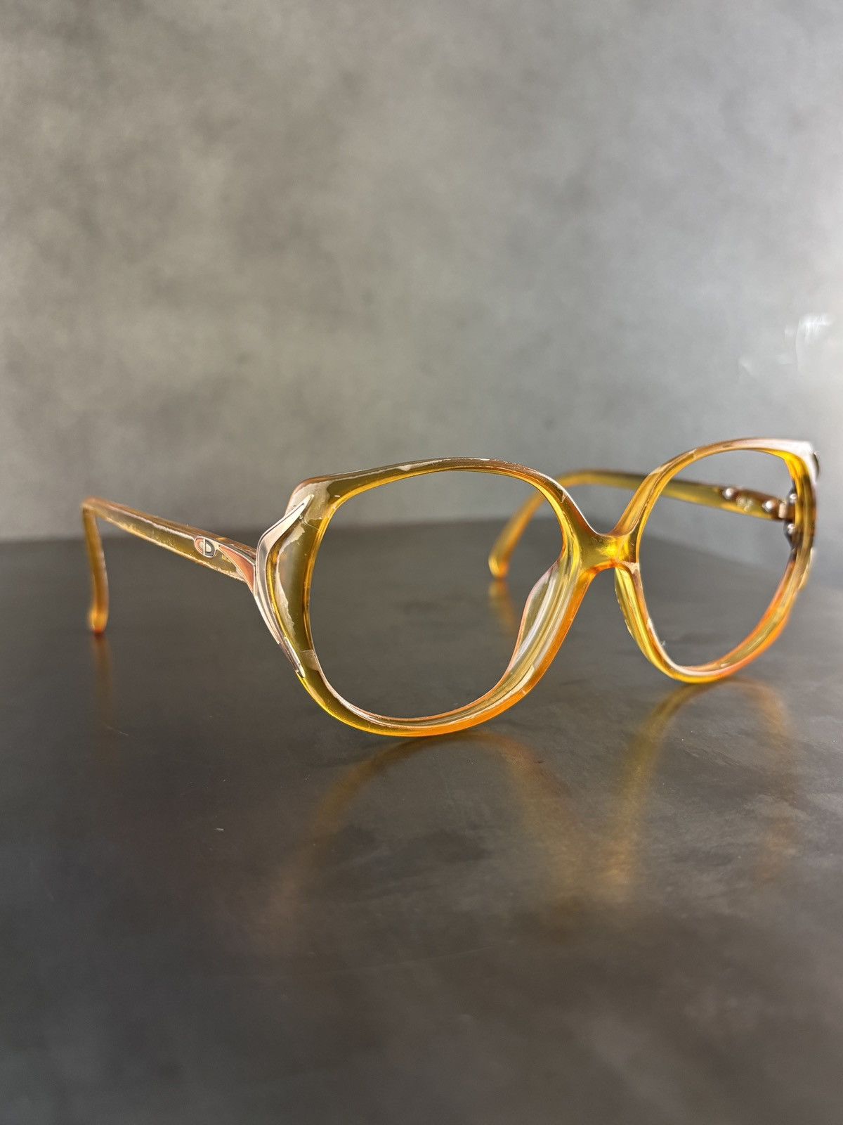Christian Dior Monsieur Vintage Christian Dior Eyeglasses Frames Optyl Oversized 70s Size ONE SIZE - 21 Thumbnail
