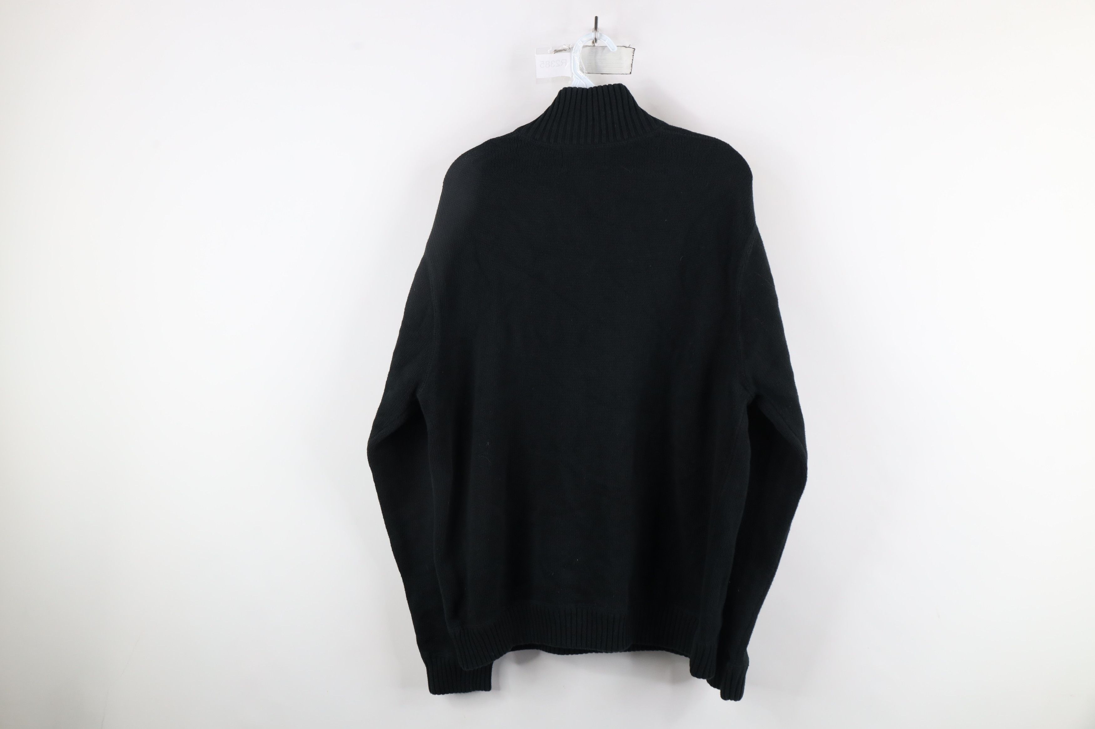 Eddie Bauer Vintage Eddie Bauer Knit Half Zip Pullover Sweater Black Size US L / EU 52-54 / 3 - 7 Thumbnail