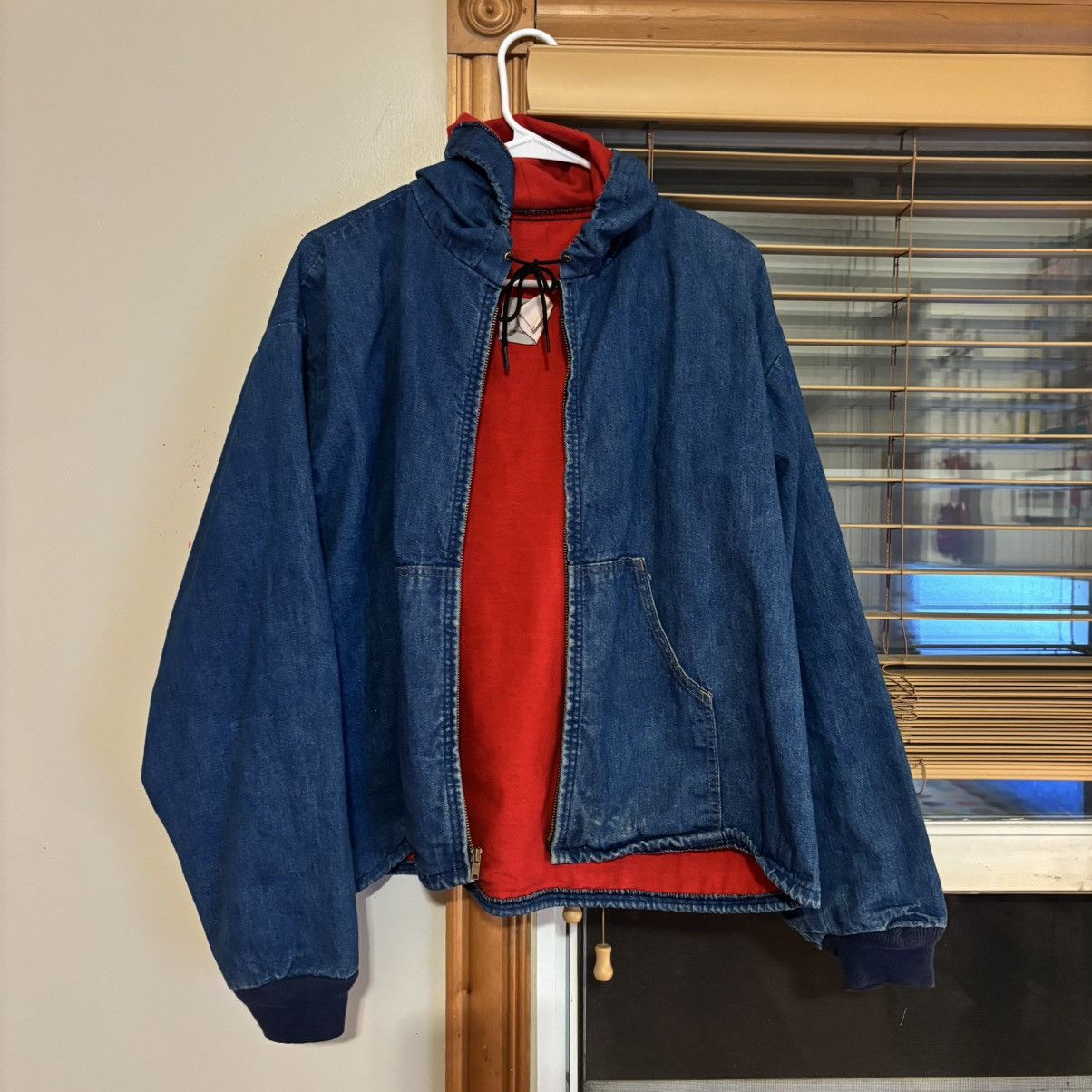 Carhartt 1970s Carhartt Red Lined active denim Jacket Size US XL / EU 56 / 4 - 1 Thumbnail