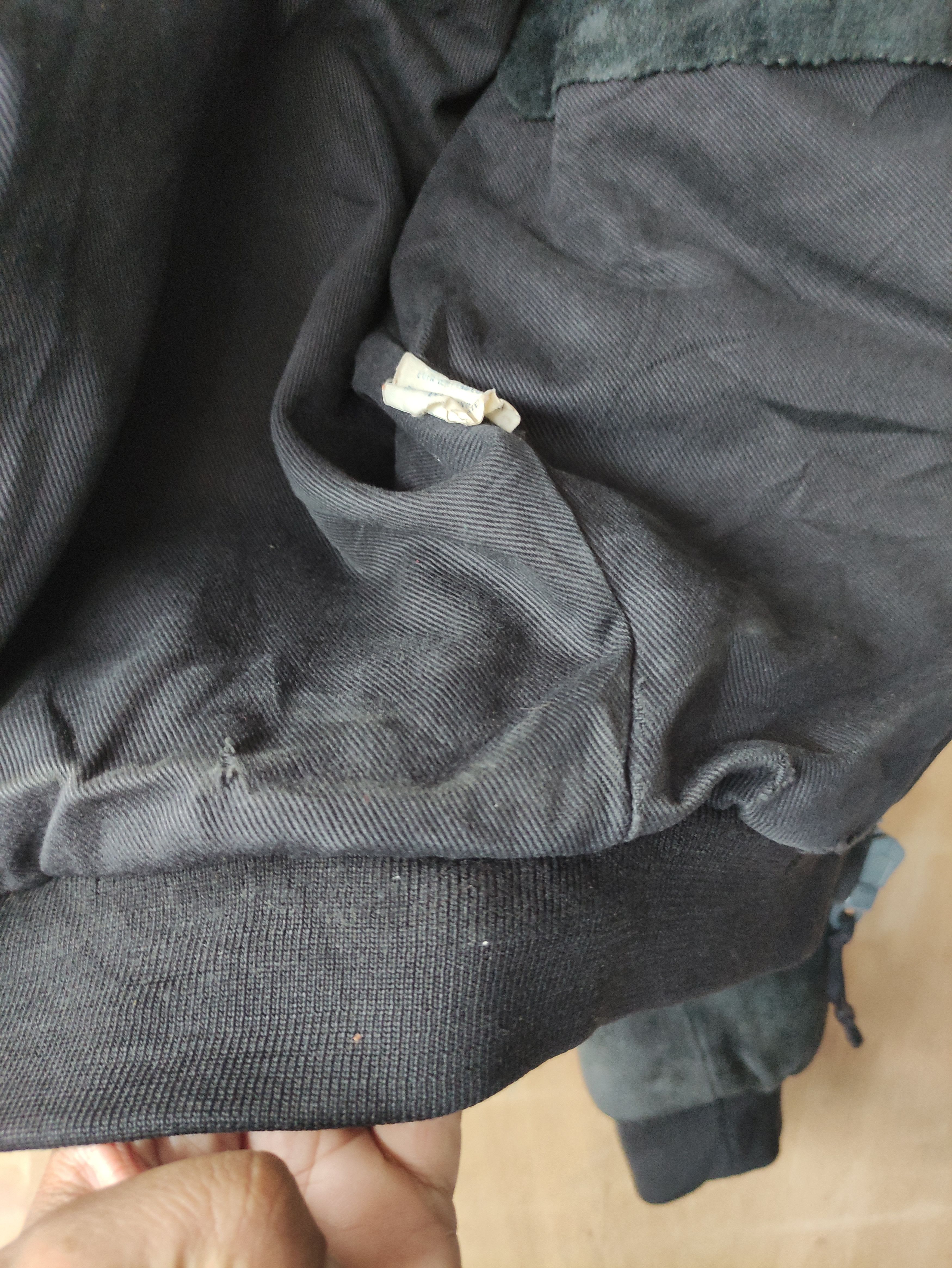 Vintage 80's CHIPIE SUEDE LEATHER BOMBER JACKET RIRI ZIPPER Size US M / EU 48-50 / 2 - 13 Thumbnail