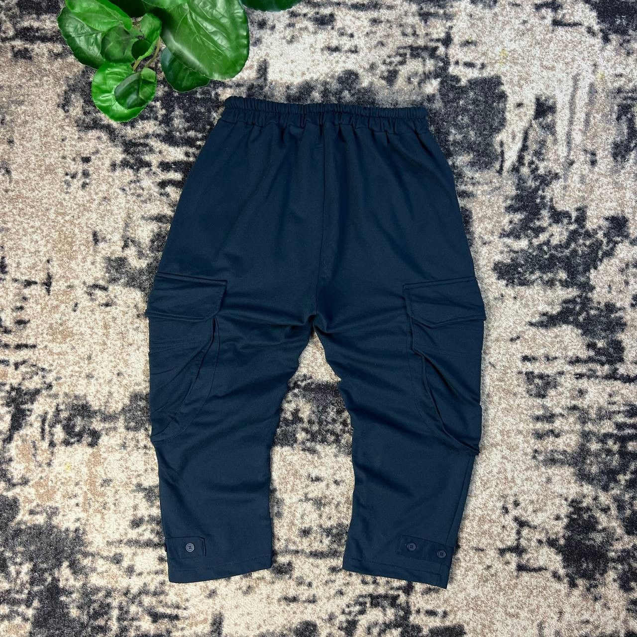 20471120 Japanese Y2K Multipocket Cargo Baggy Sweatpants Size US 34 / EU 50 - 2 Thumbnail