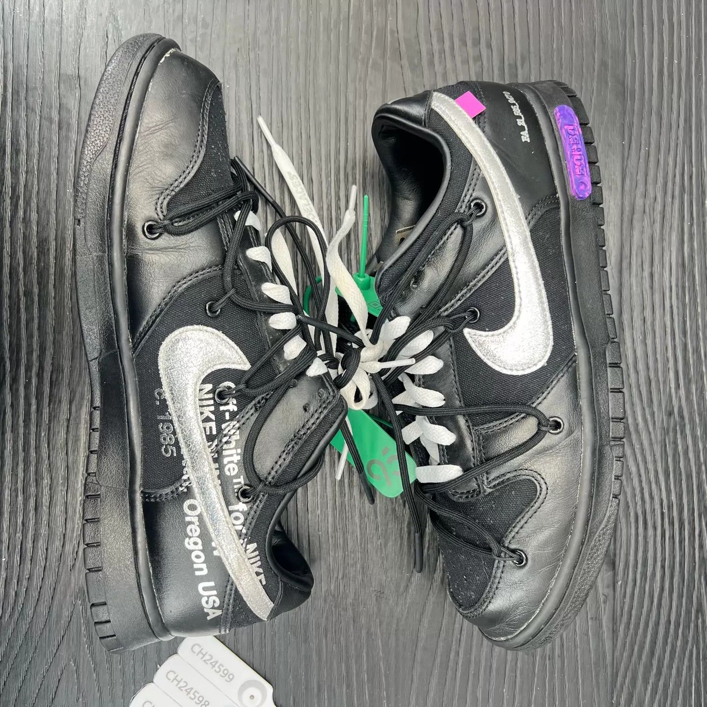 Nike OW Dunk Black 44 No Buttons Size US 11 / EU 44 - 3 Thumbnail