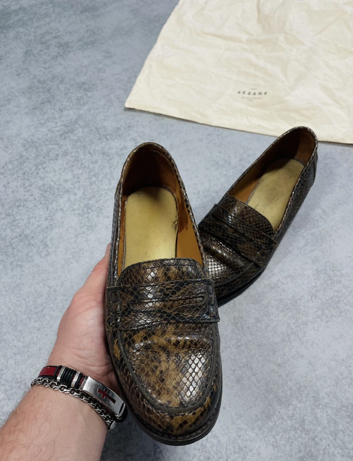 Sezane SEZANE Brown Leather Loafers Classic Flats Size 37 Size US 7 / IT 37 - 10 Thumbnail