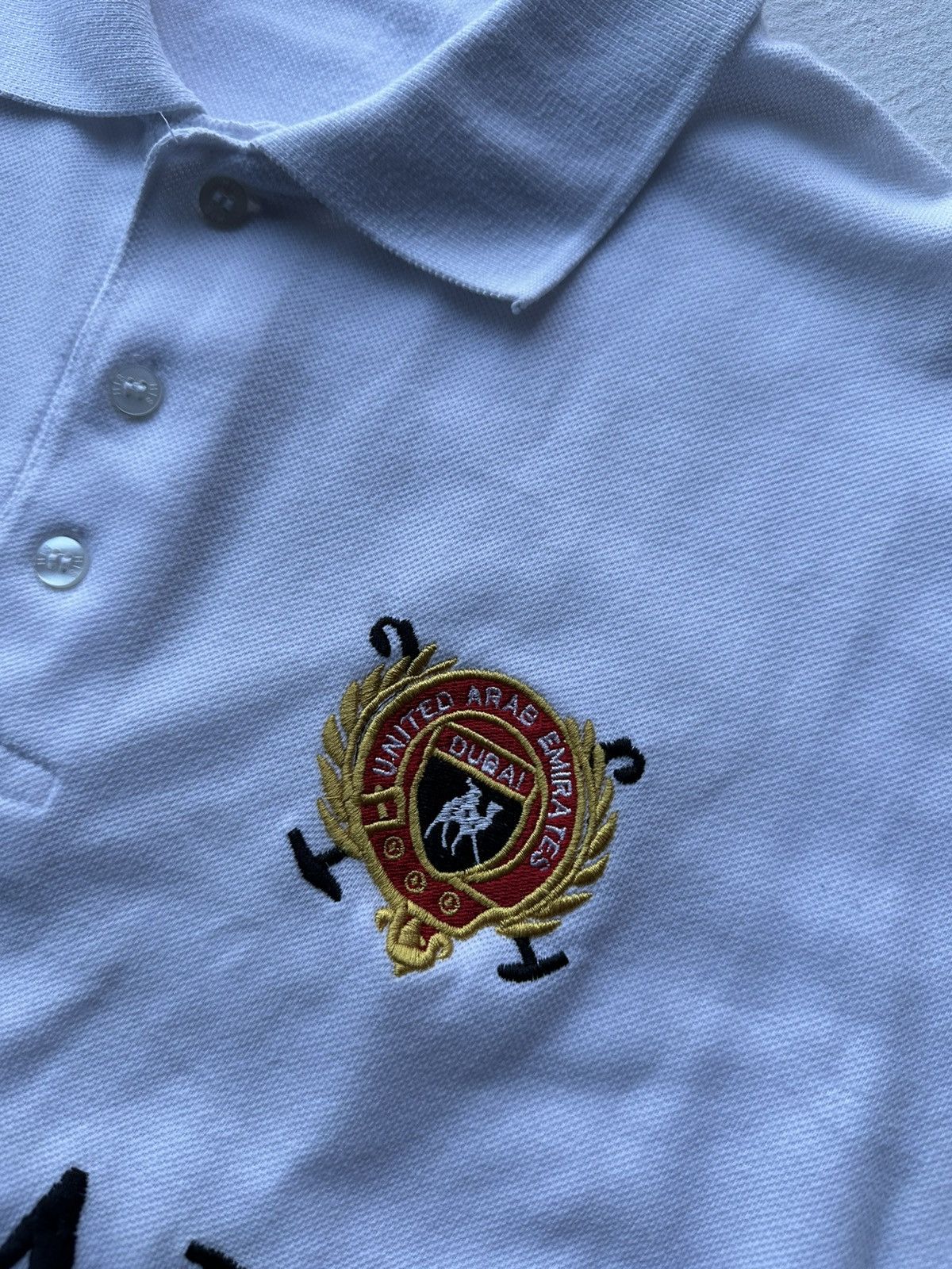Other 🚨 RARE DUBAI UNITED ARAB EMIRATES BIG LOGO CHIEF KEEF STYLE Size US L / EU 52-54 / 3 - 5 Thumbnail