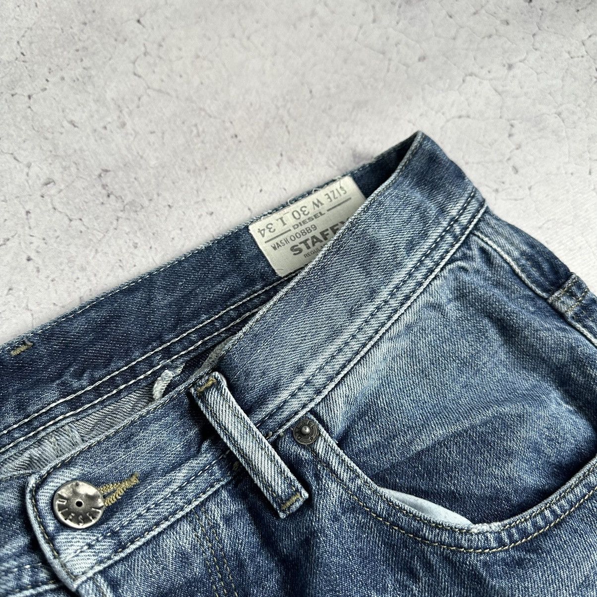 Diesel × Japanese Brand × Vintage VINTAGE DIESEL Y2K DISTRESSED DENIM JEANS PANTS 30x34 Size US 30 / EU 46 - 10 Thumbnail